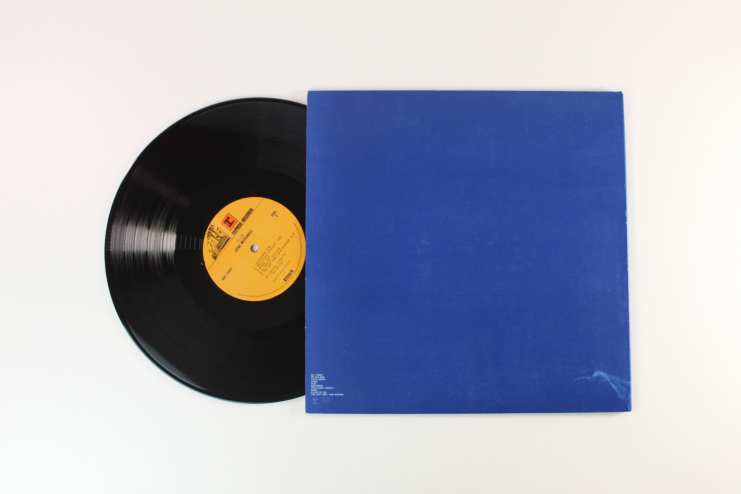 Joni Mitchell - Blue on Reprise Records Reissue