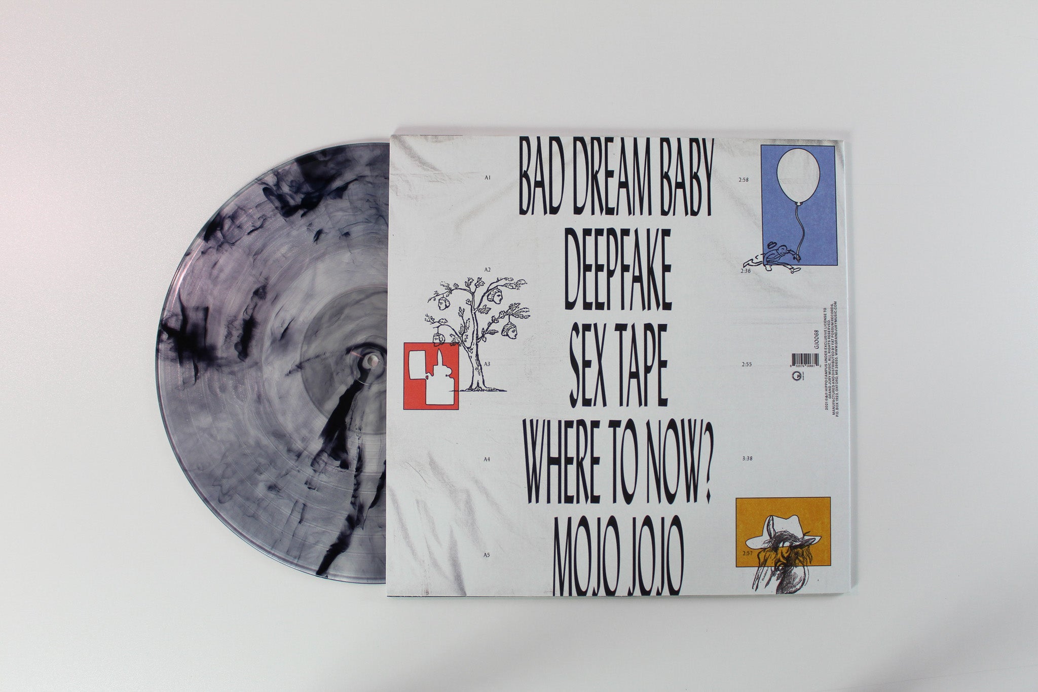 Hippo Campus - Good Dog, Bad Dream EP on Grand Jury - Clear w/ Black Splatter