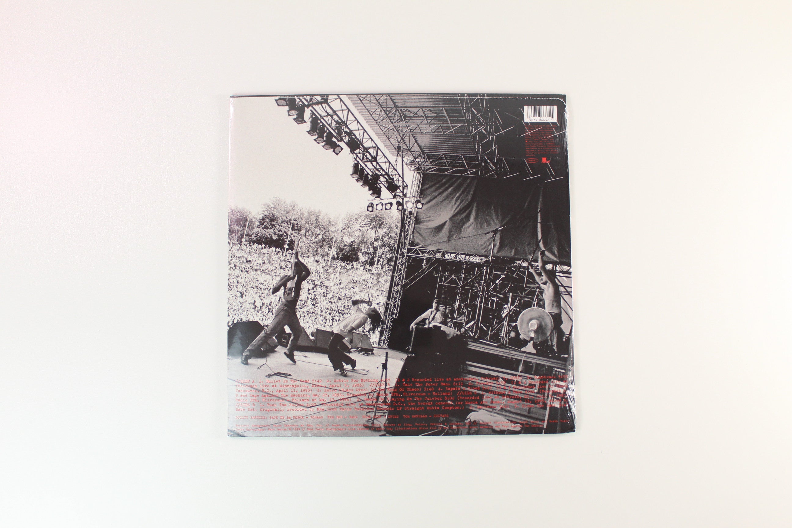 Rage Against The Machine - Live & Rare on Legacy RSD Ltd. Reissue SEALED