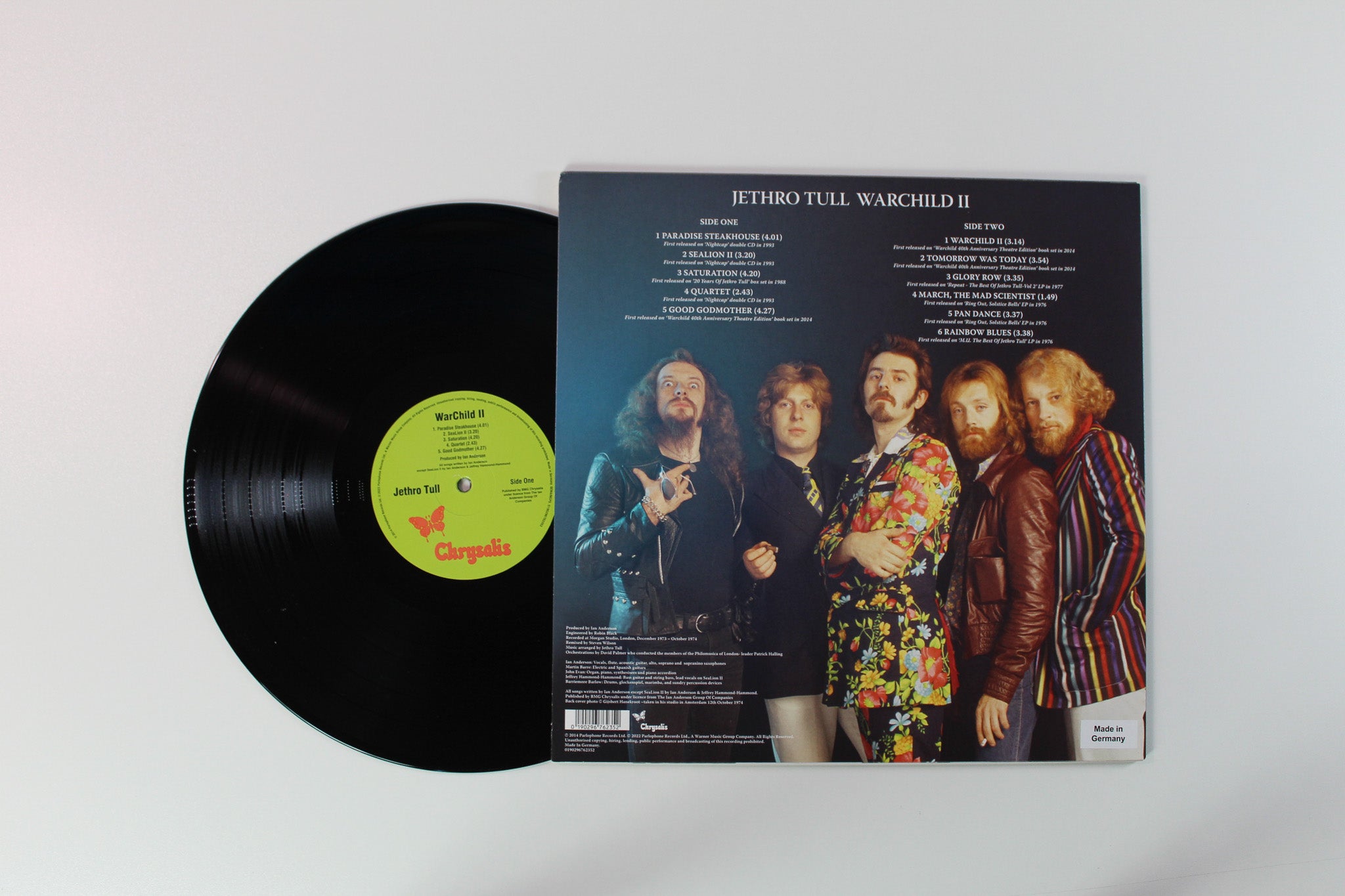 Jethro Tull - WarChild II on Chrysalis