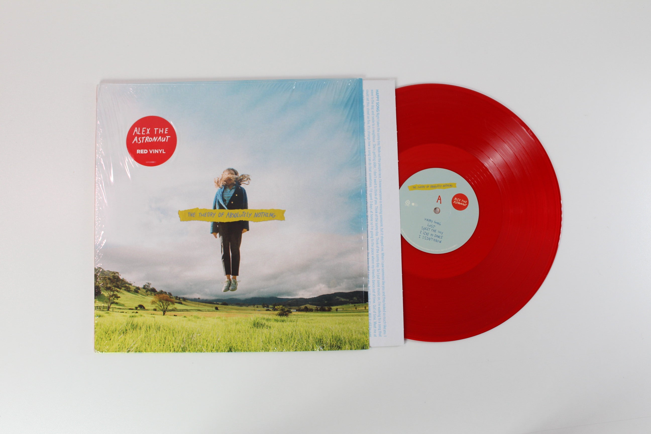 Alex The Astronaut - The Theory Of Absolutely Nothing on Nettwerk – Red Vinyl