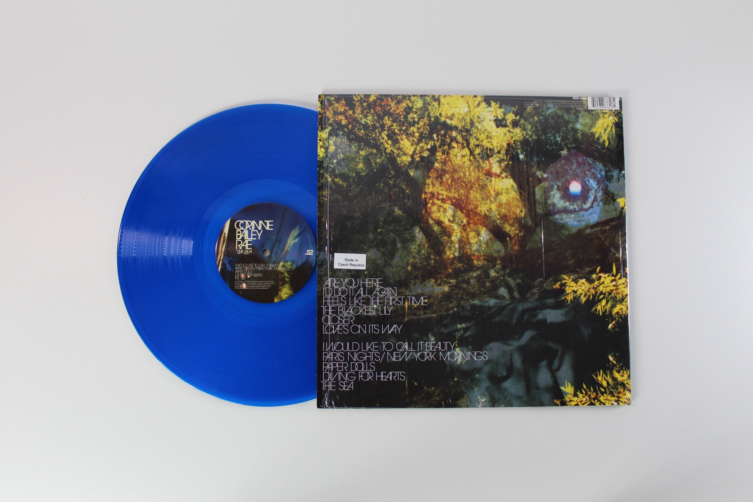 Corinne Bailey Rae - The Sea on EMI – Record Store Day 2022 – Limited Edition – 180g, Blue Translucent Colored Vinyl – Reissue
