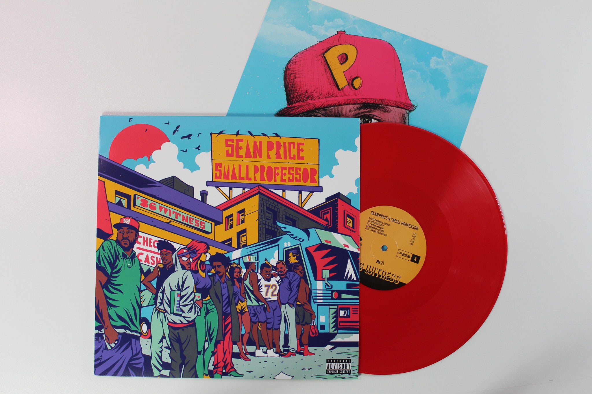 Sean Price - 86 Witness on Coalmine Records - Red Vinyl