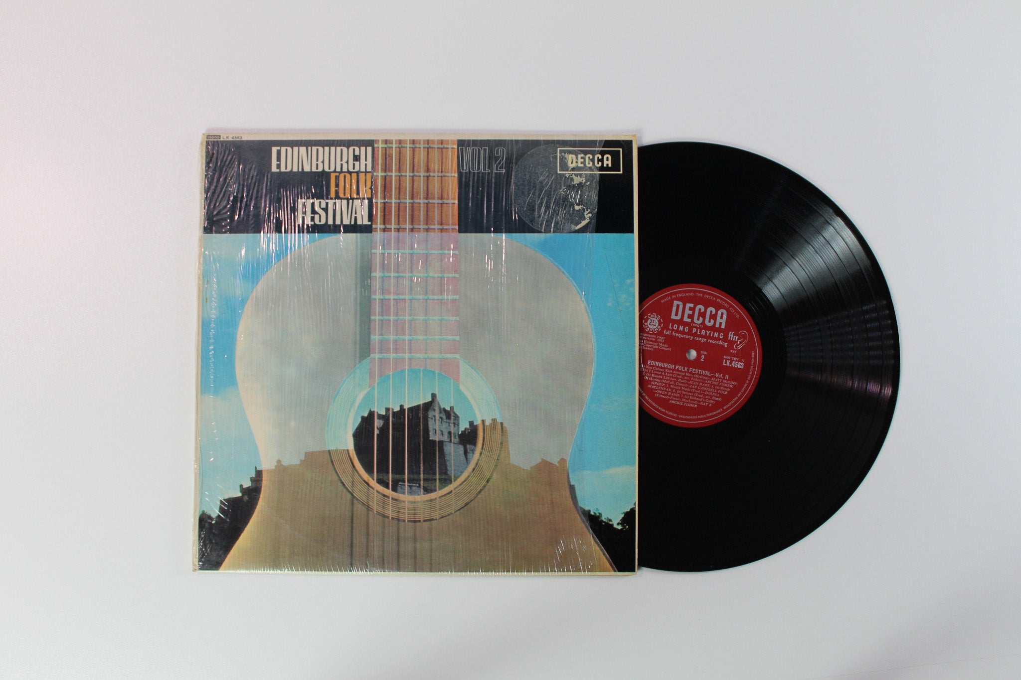 Various - Edinburgh Folk Festival Vol 2 on Decca - UK pressing