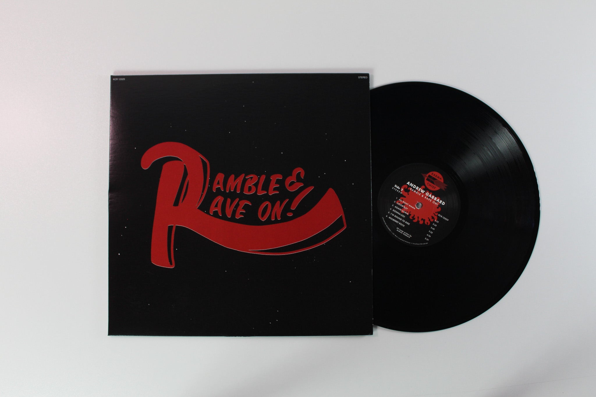 Andrew Gabbard - Ramble & Rave On! on Karma Chief Records