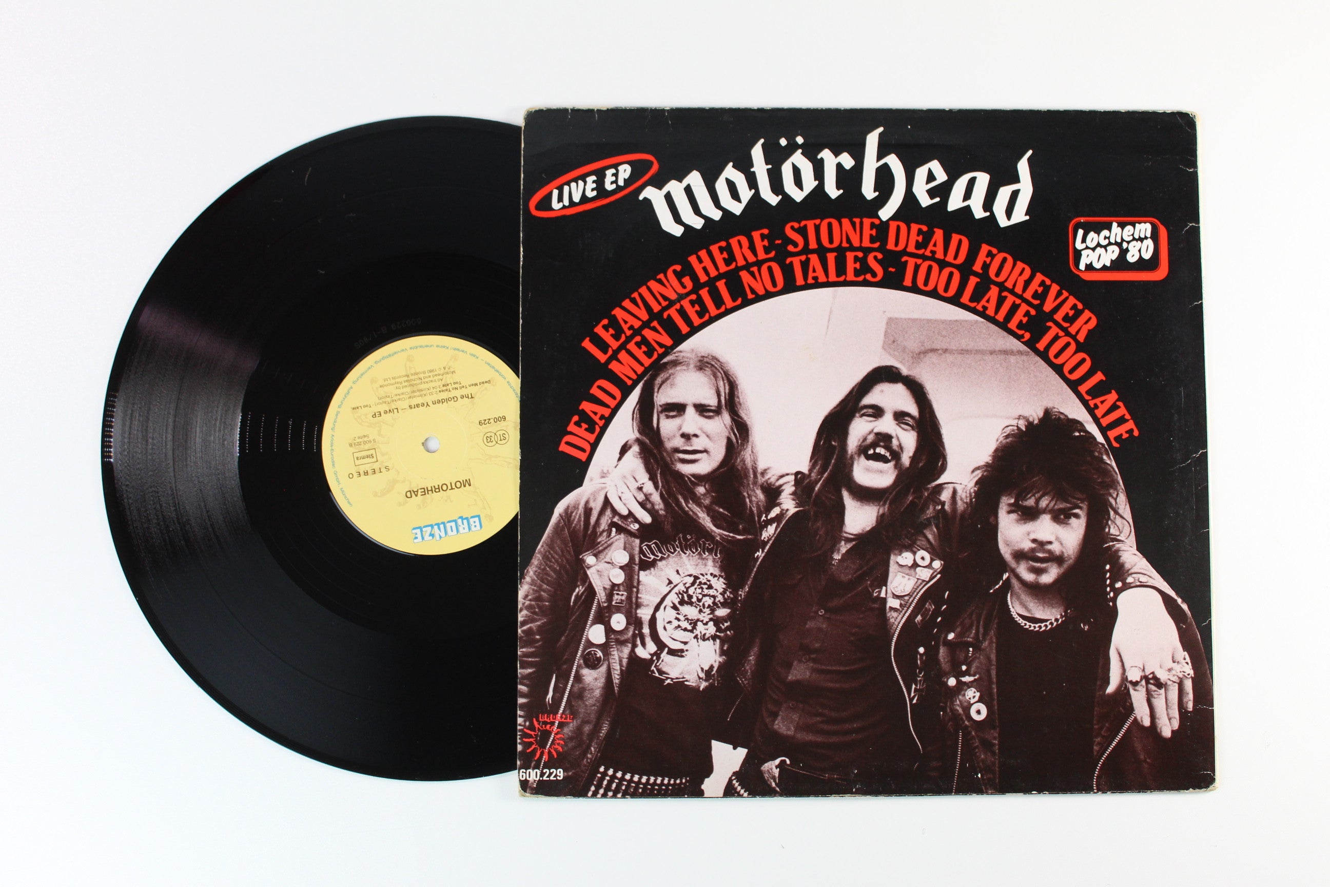 Motörhead - The Golden Years - Live EP on Bronze German Press EP