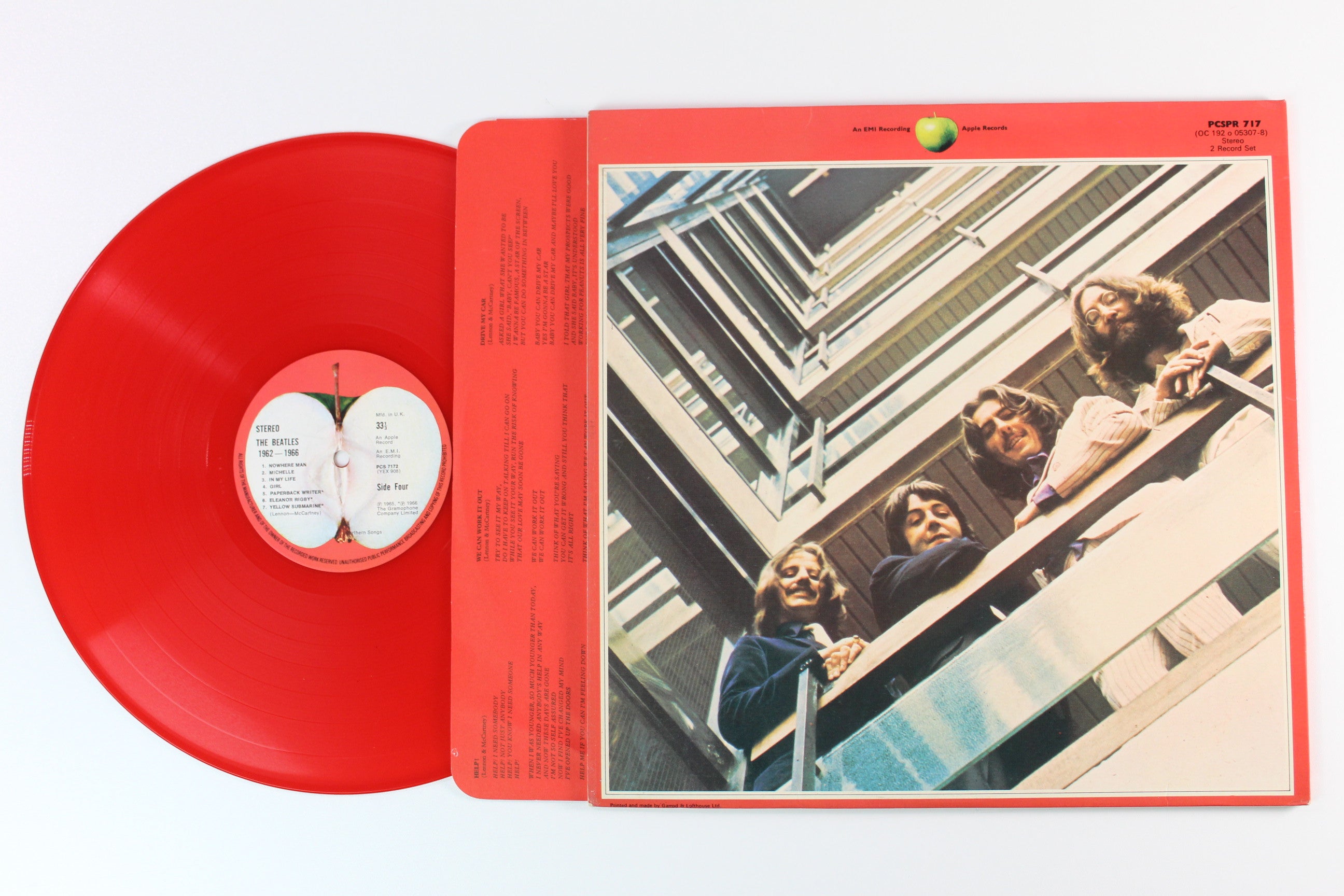 The Beatles - 1962-1966 on Apple Red Vinyl UK Reissue