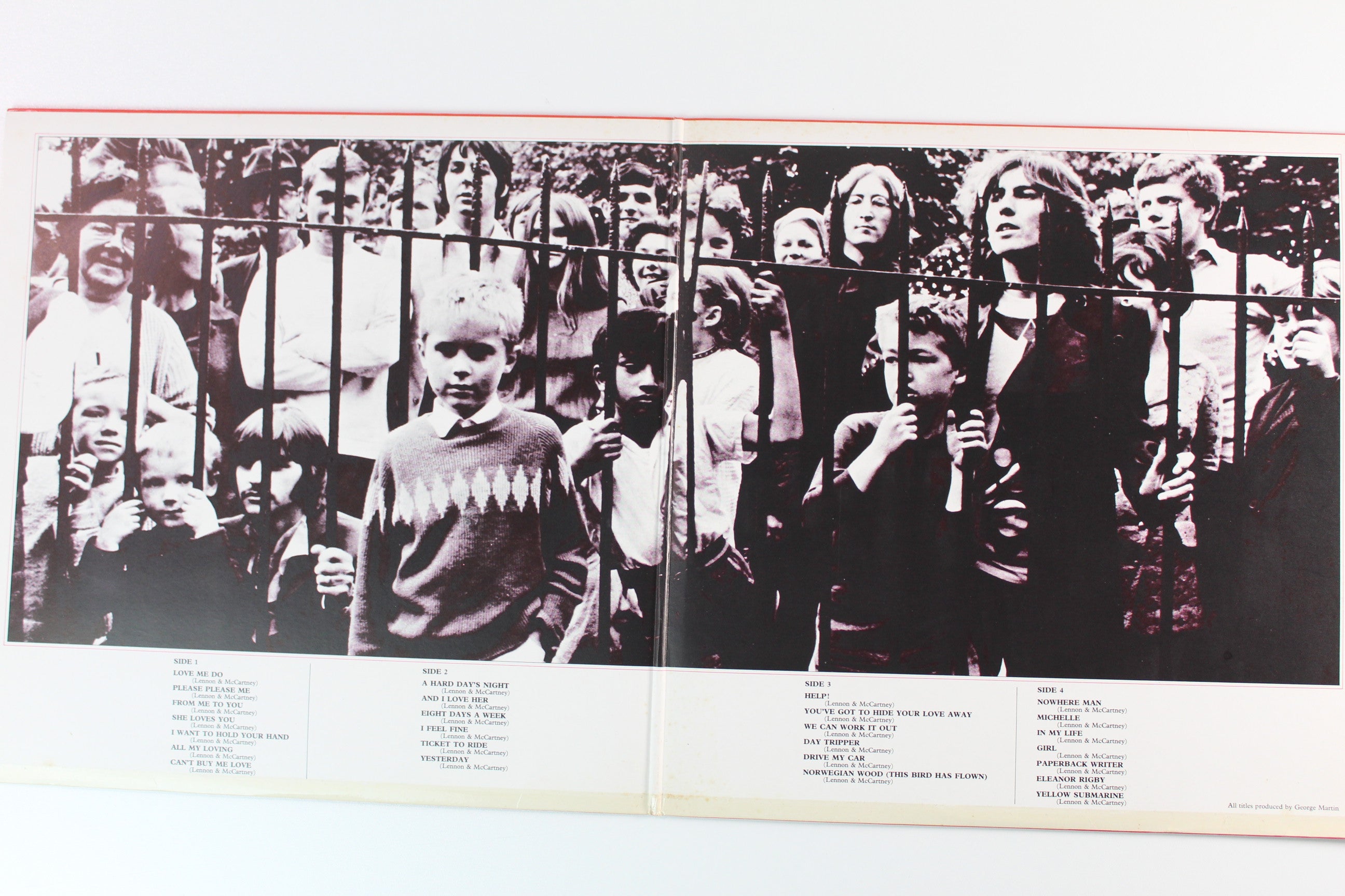 The Beatles - 1962-1966 on Apple Red Vinyl UK Reissue