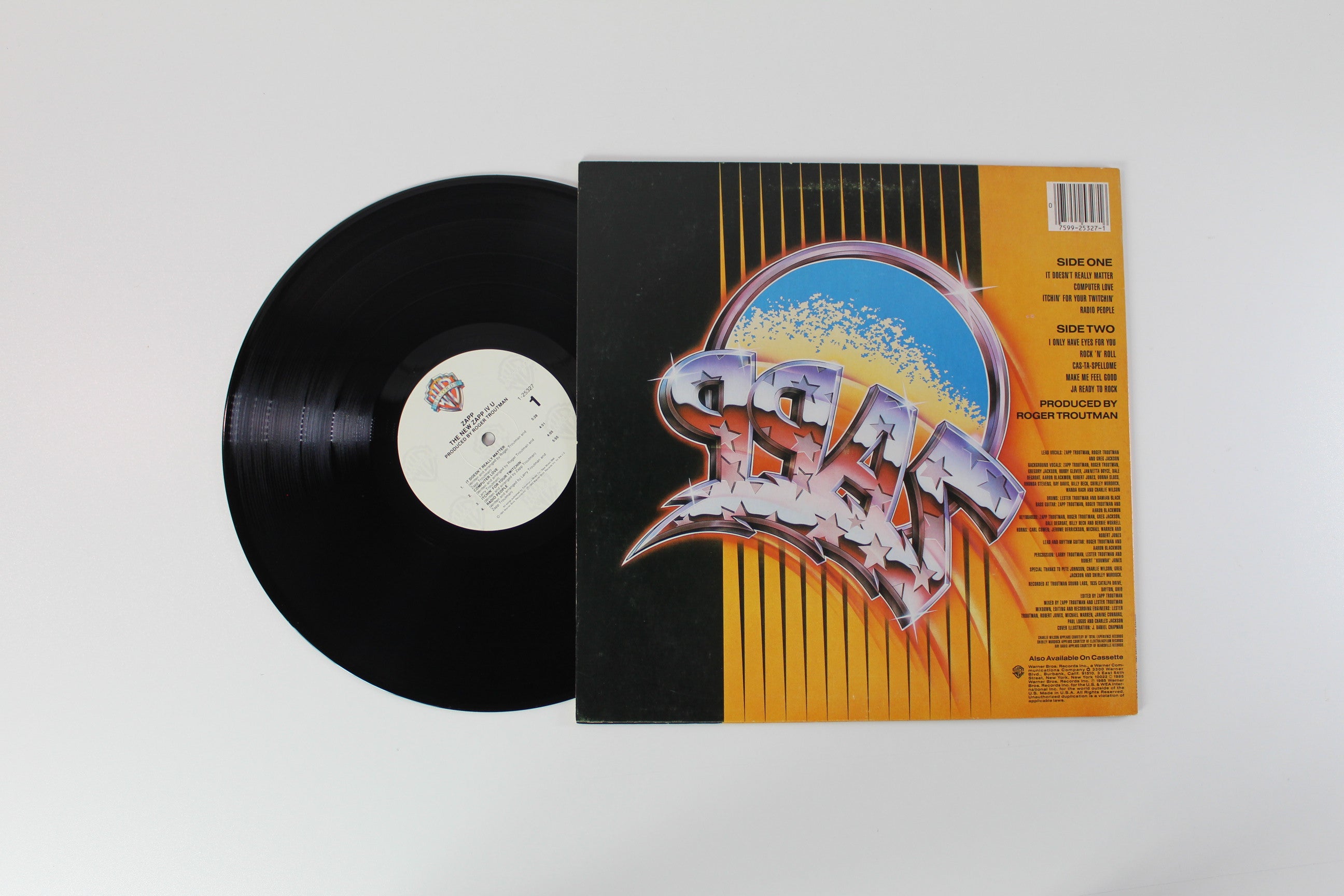 Zapp - The New Zapp IV U on Warner Bros. Records
