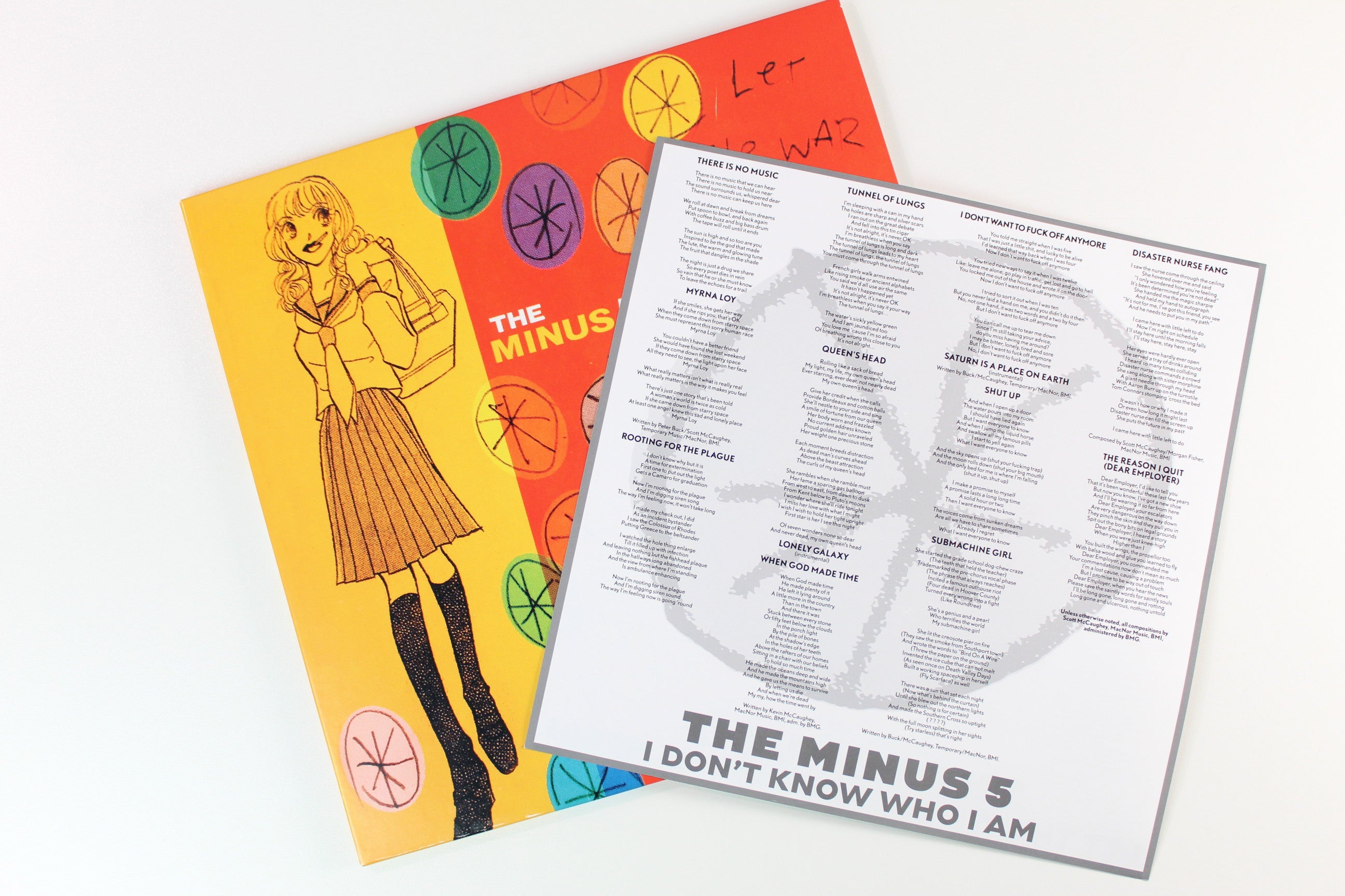 The Minus 5 - Let The War Against Music Begin on Senator Ltd Reissue