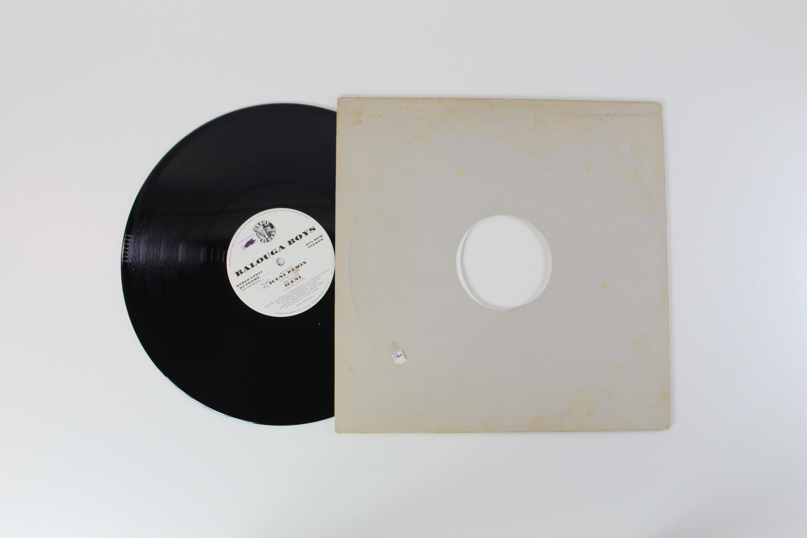Balouga Boys - Iceni on Cowboy Records – Promo