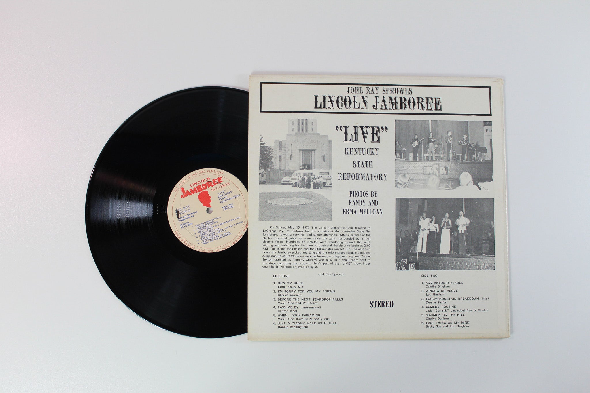 Joel Ray Sprowls - Kentucky State Reformatory “Live” on Lincoln Jamboree