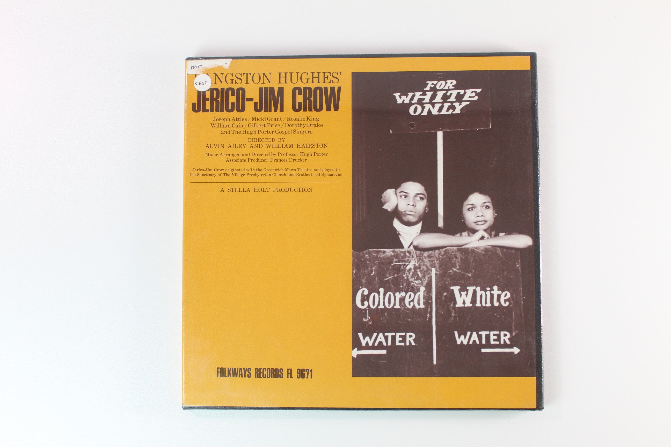 Various - Langston Hughes' Jerico-Jim Crow on Folkways Box Set Sealed