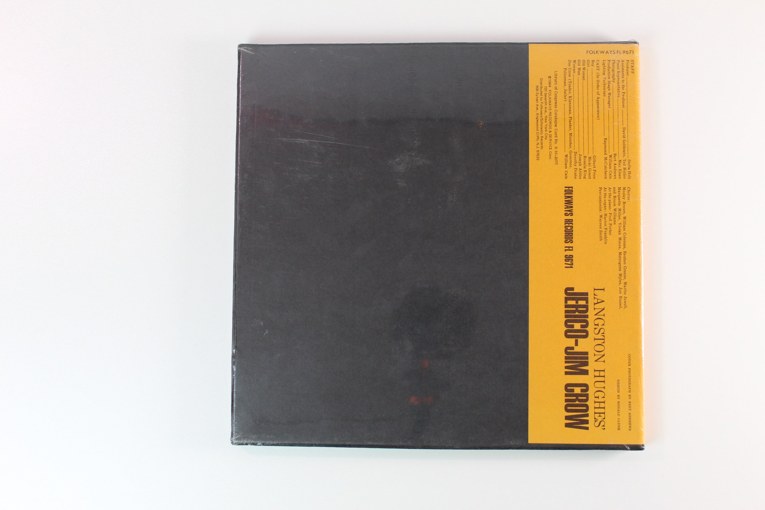 Various - Langston Hughes' Jerico-Jim Crow on Folkways Box Set Sealed