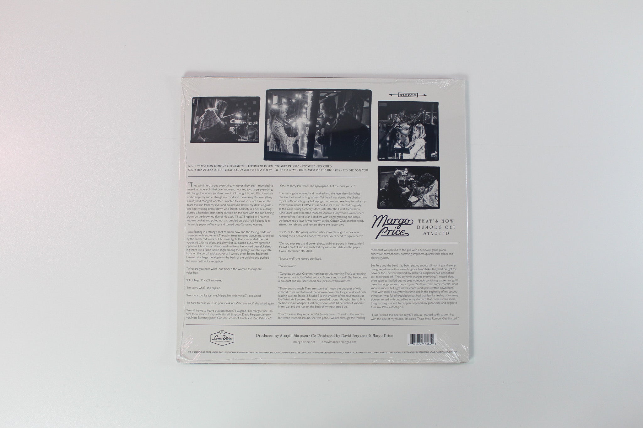 Margo Price - That's How Rumors Get Started on Loma Vista - Sealed w/ Bonus 7"