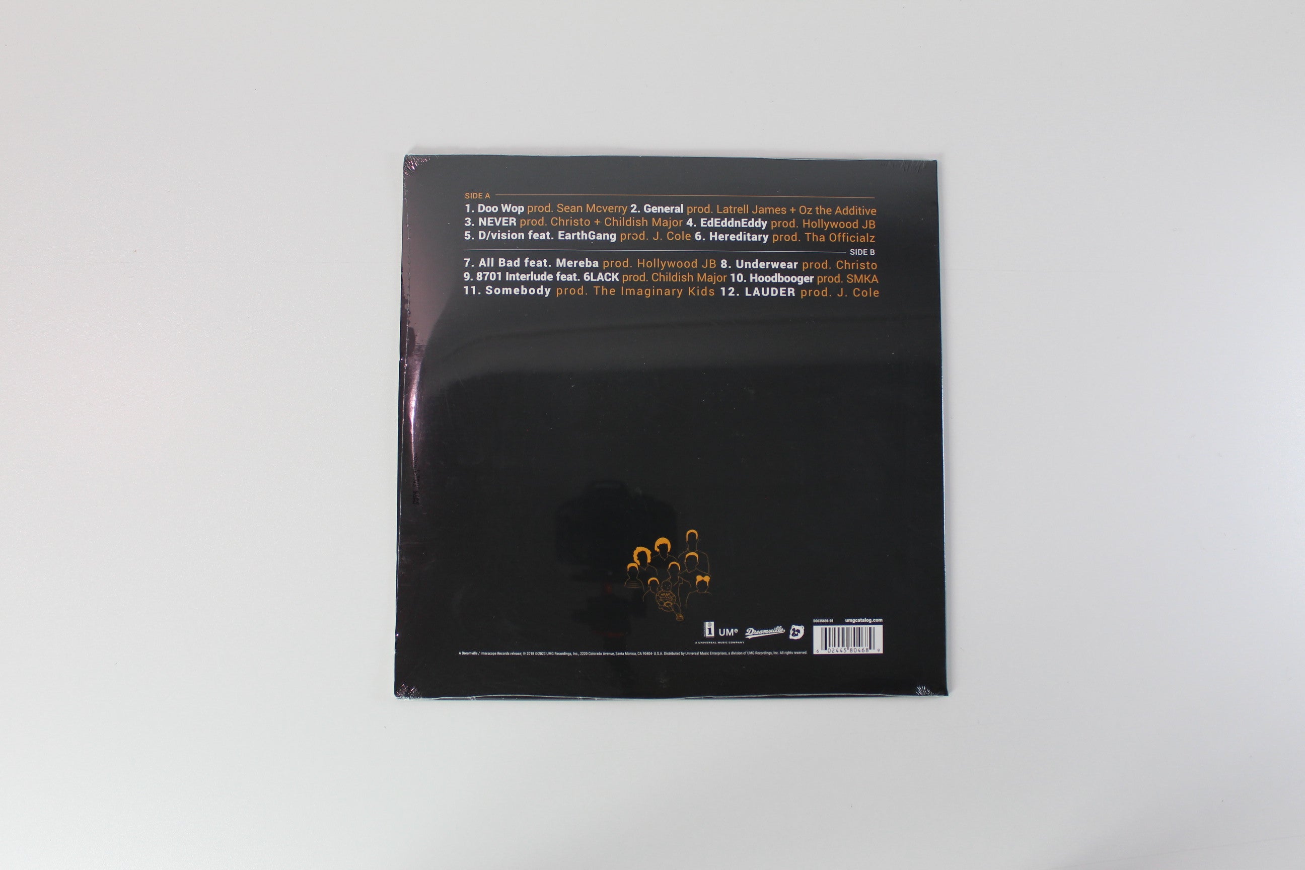 J.I.D - The Never Story on Interscope Records – Reissue – Sealed