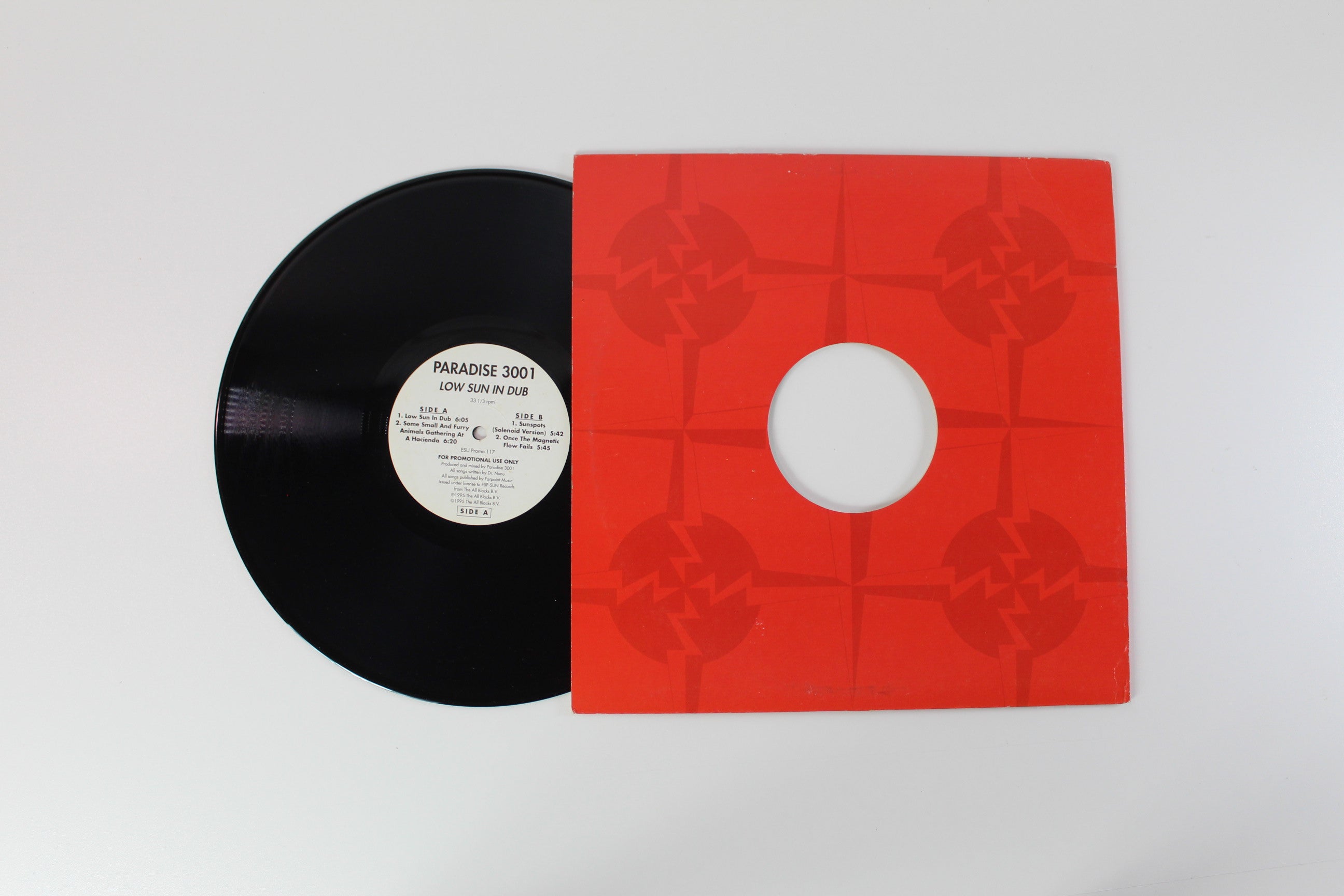 Paradise 3001 - Low Sun In Dub on ESP-SUN Records 12"