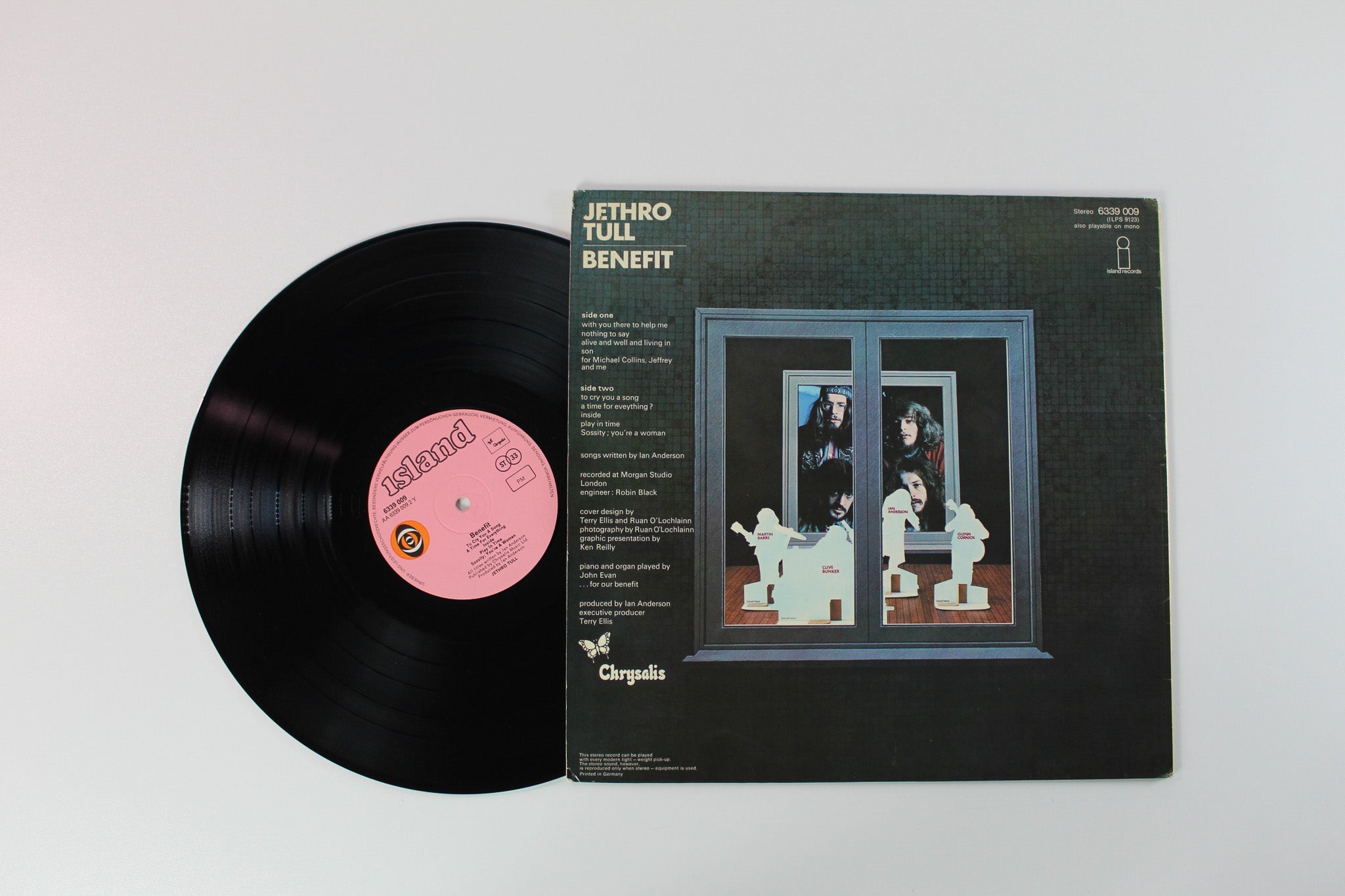 Jethro Tull - Benefit on Chrysalis / Island - German pressing