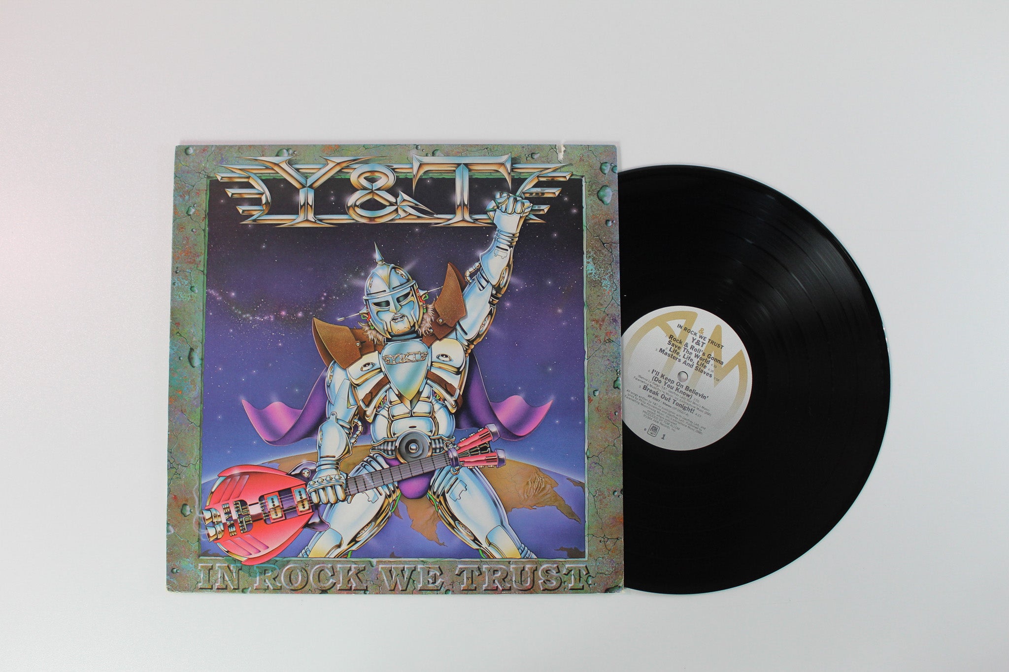 Y & T - In Rock We Trust on A&M Records