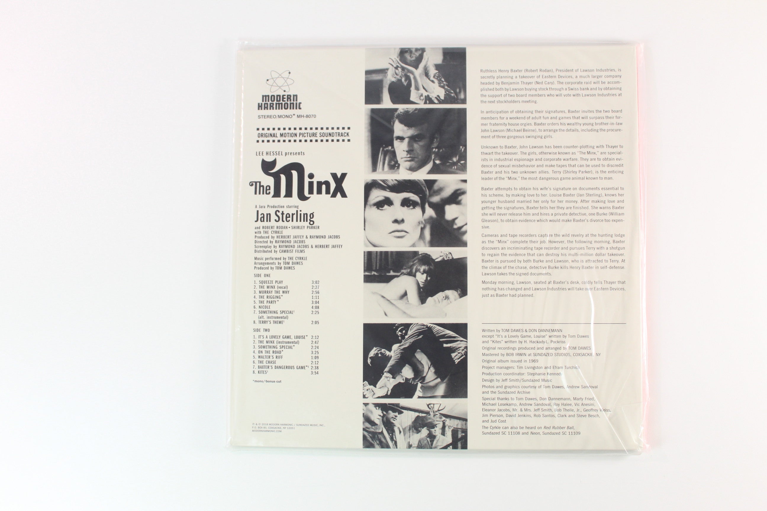 The Cyrkle - Lee Hessel Presents: The Minx (Original Motion Picture Sound Track) on Modern Harmonic Reissue Sealed