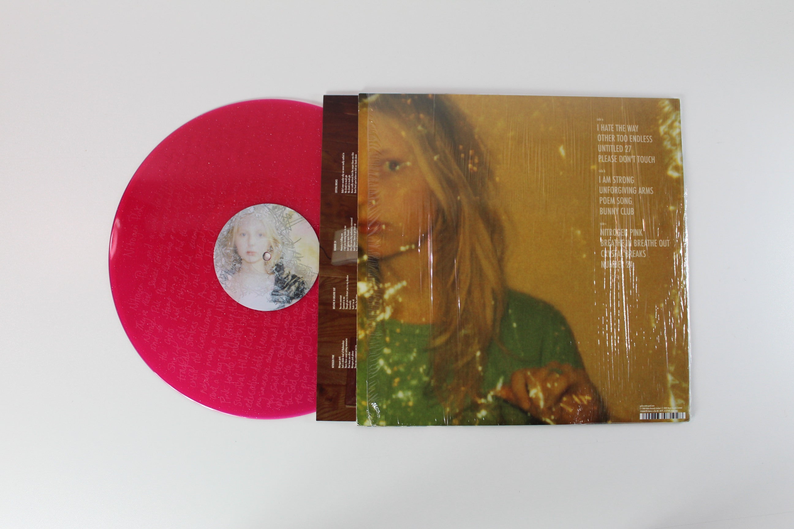 Polly Scattergood - Polly Scattergood on Mute – Pink sparkle Vinyl