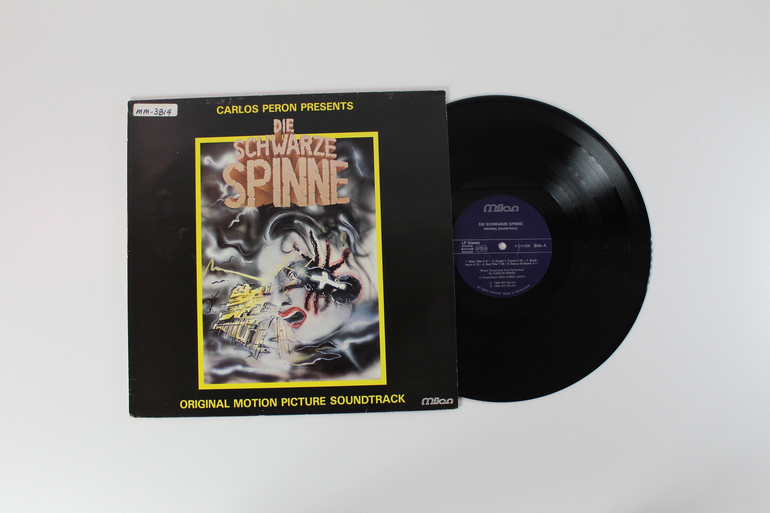 Carlos Peron - Die Schwarze Spinne on Milan