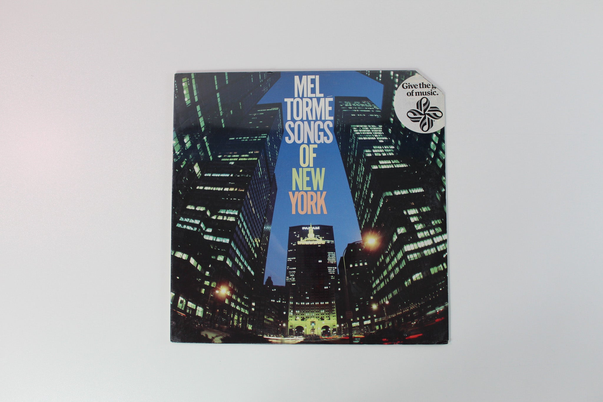 Mel Tormé - Songs Of New York on Atlantic - Sealed