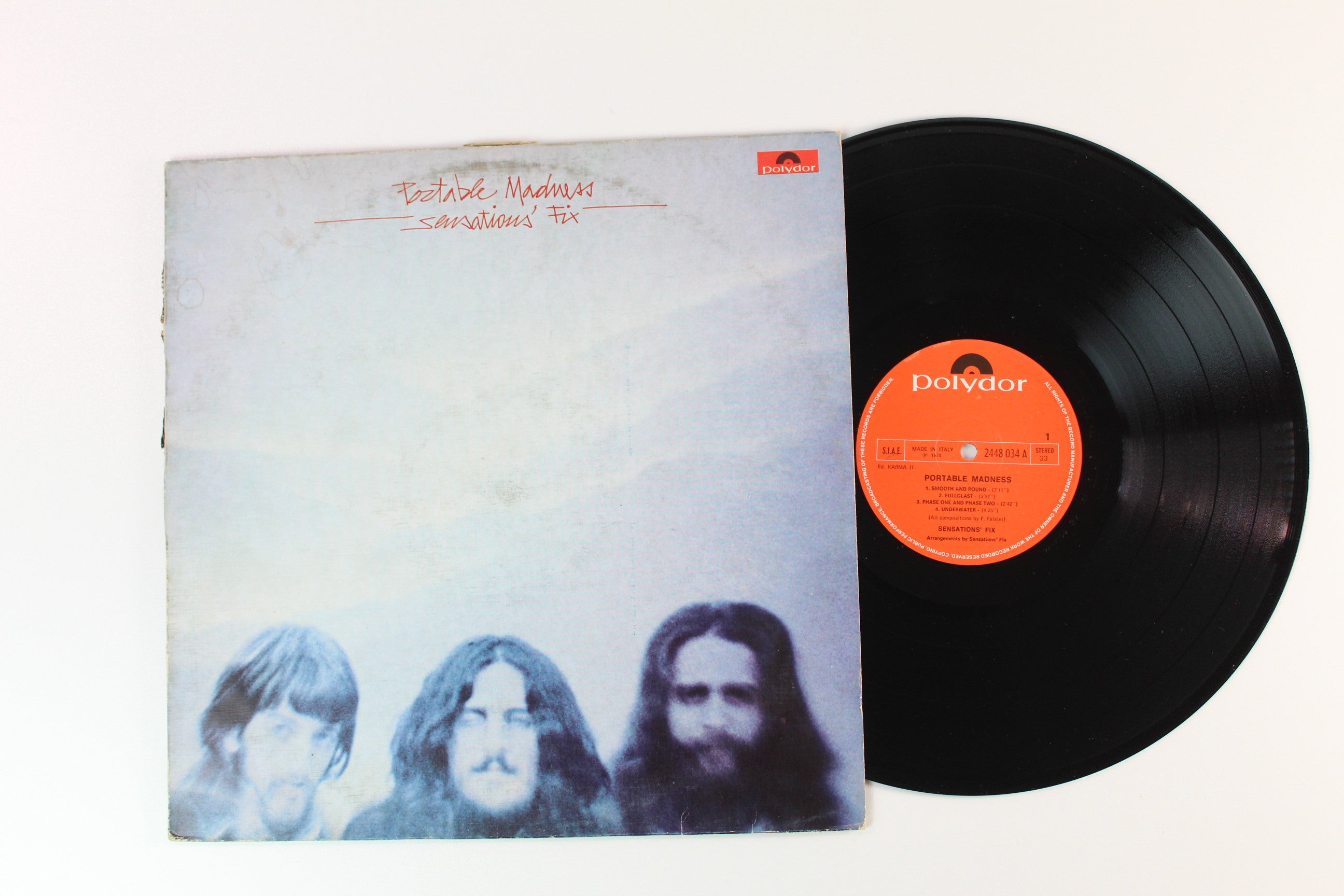 Sensations' Fix - Portable Madness on Polydor Italian Pressing