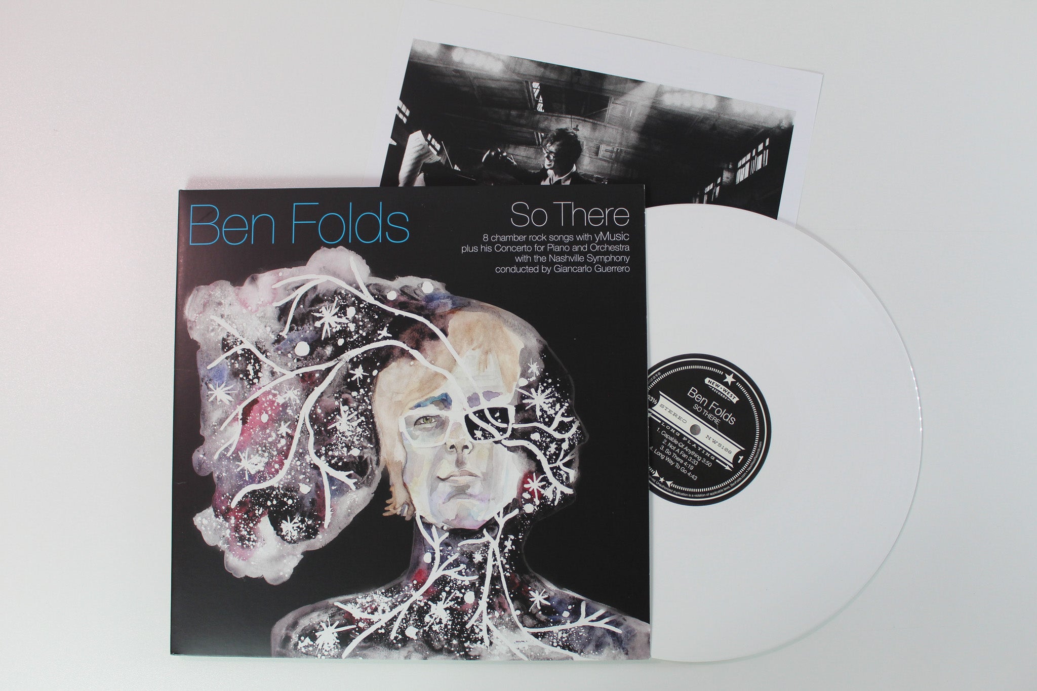 Ben Folds - So There on New West Records - White Vinyl