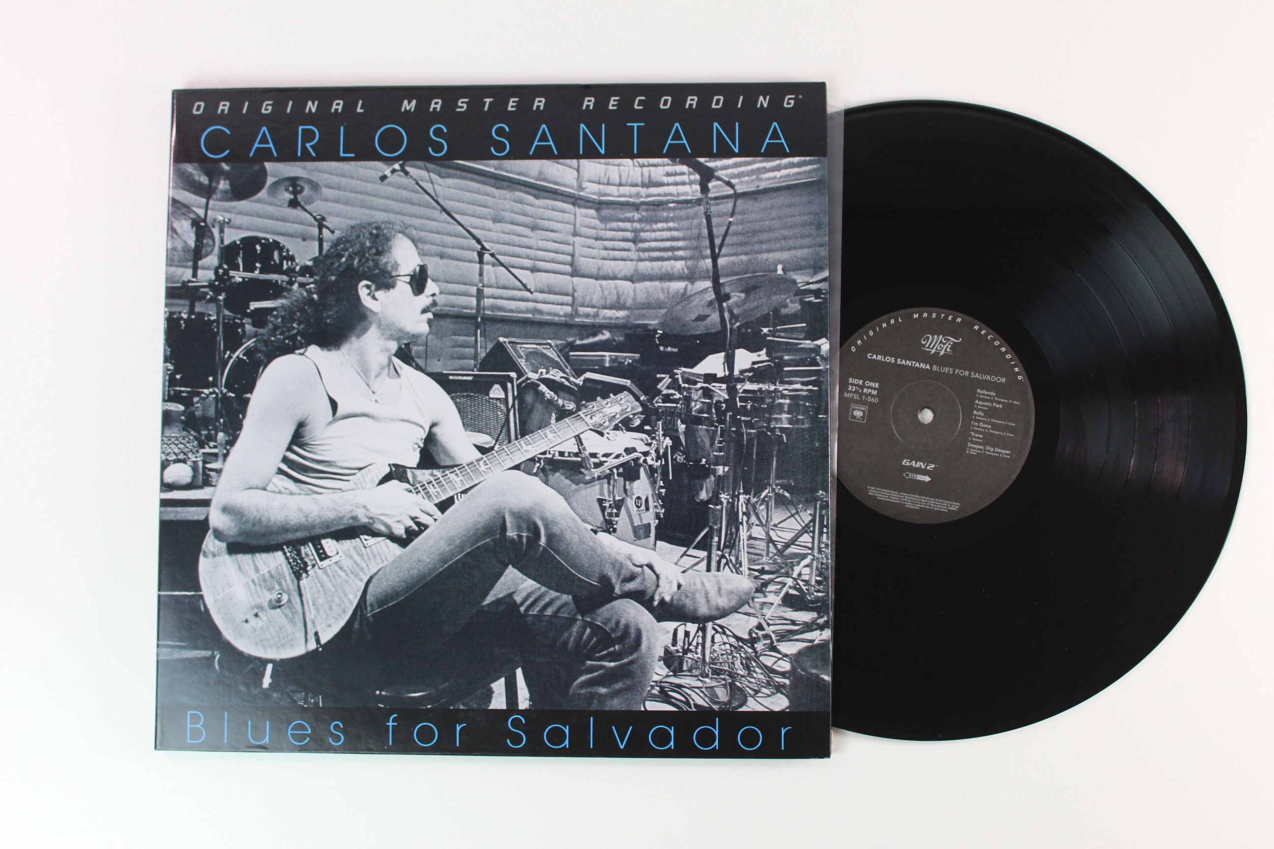 Carlos Santana - Blues For Salvador Reissue on Mobile Fidelity Sound Lab Numbered