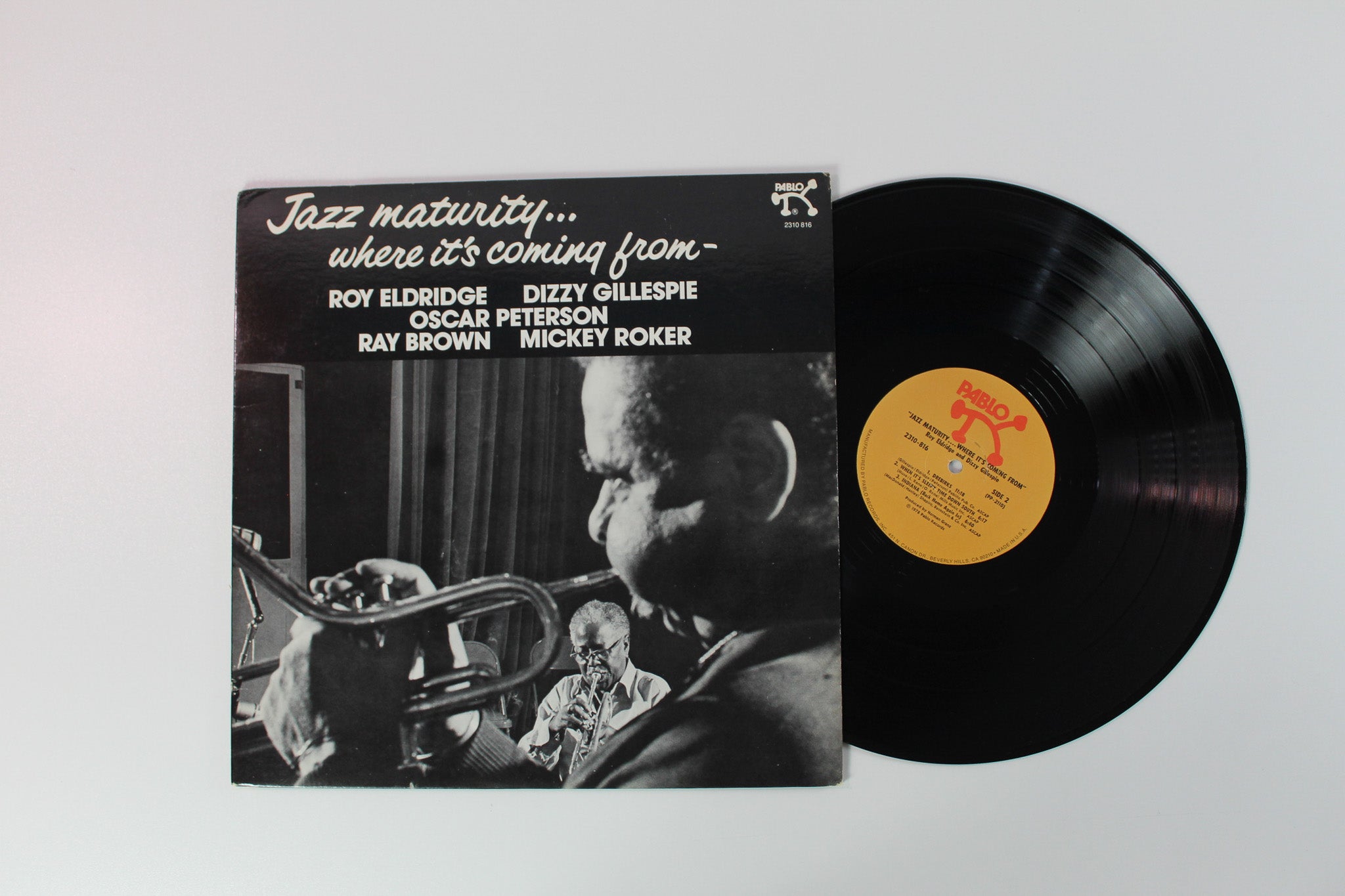 Dizzy Gillespie & Roy Eldridge - Jazz Maturity... Where It's Coming From on Pablo Records
