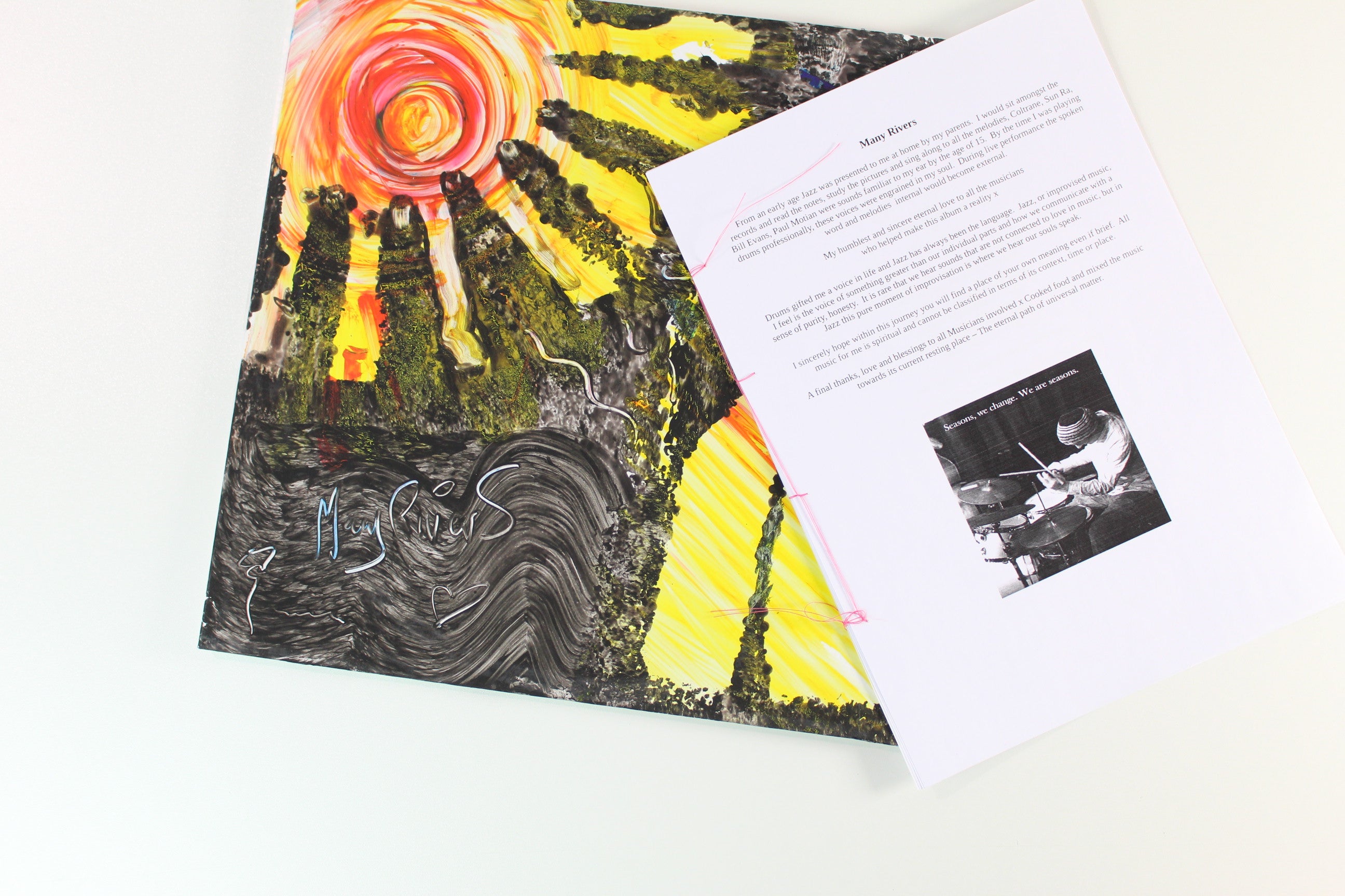 Andy Hay  - Many Rivers Self-Released Ltd. 2023 Artwork