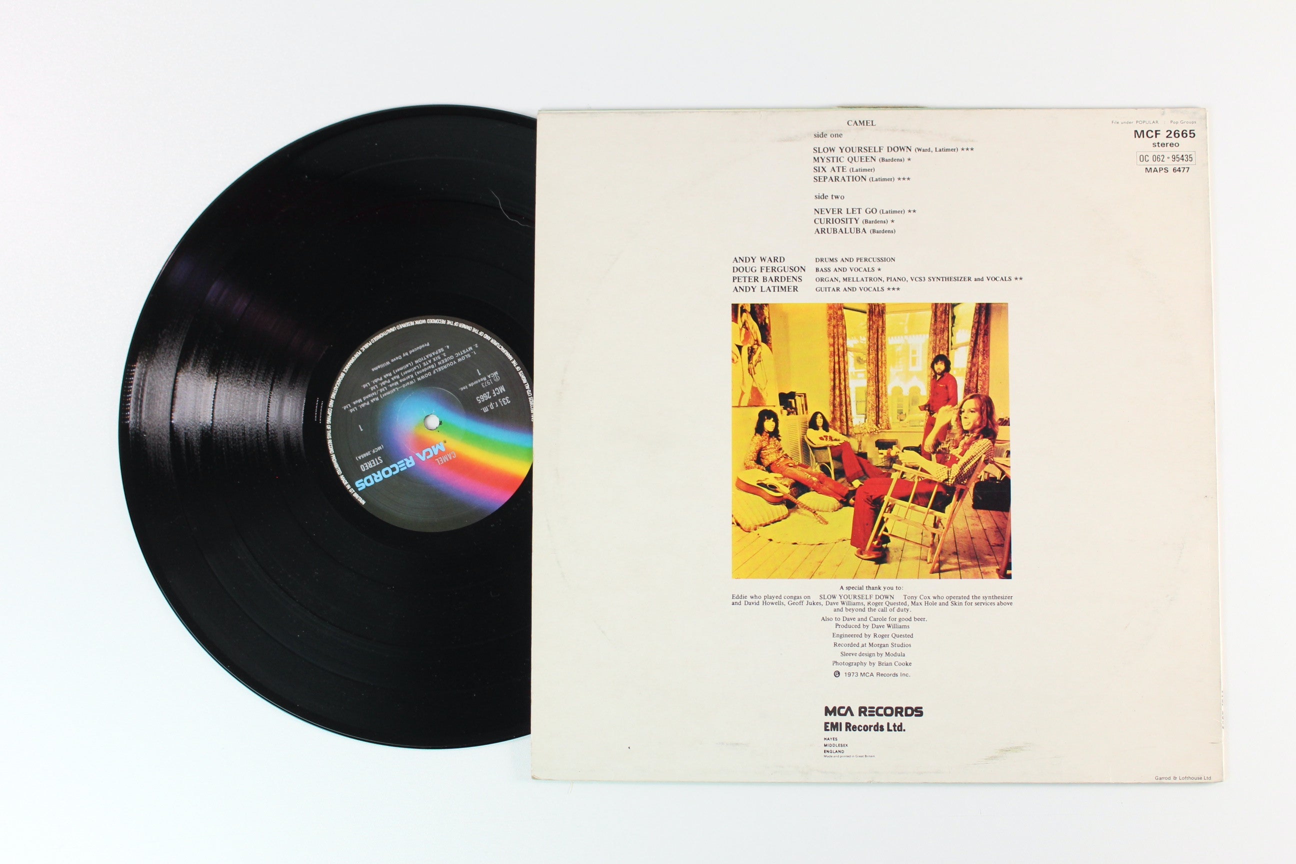 Camel - Camel on MCA Records UK Reissue