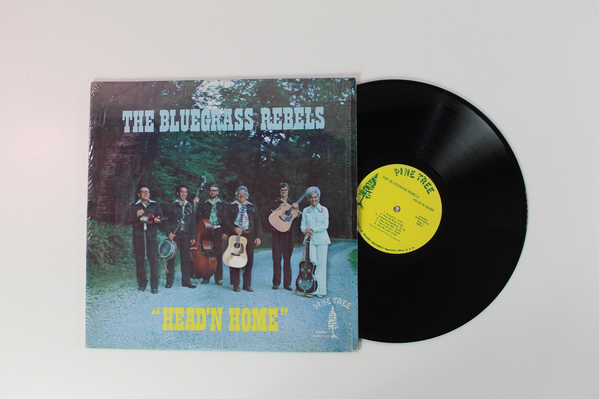 The Bluegrass Rebels - Head'n Home on Pine Tree Records