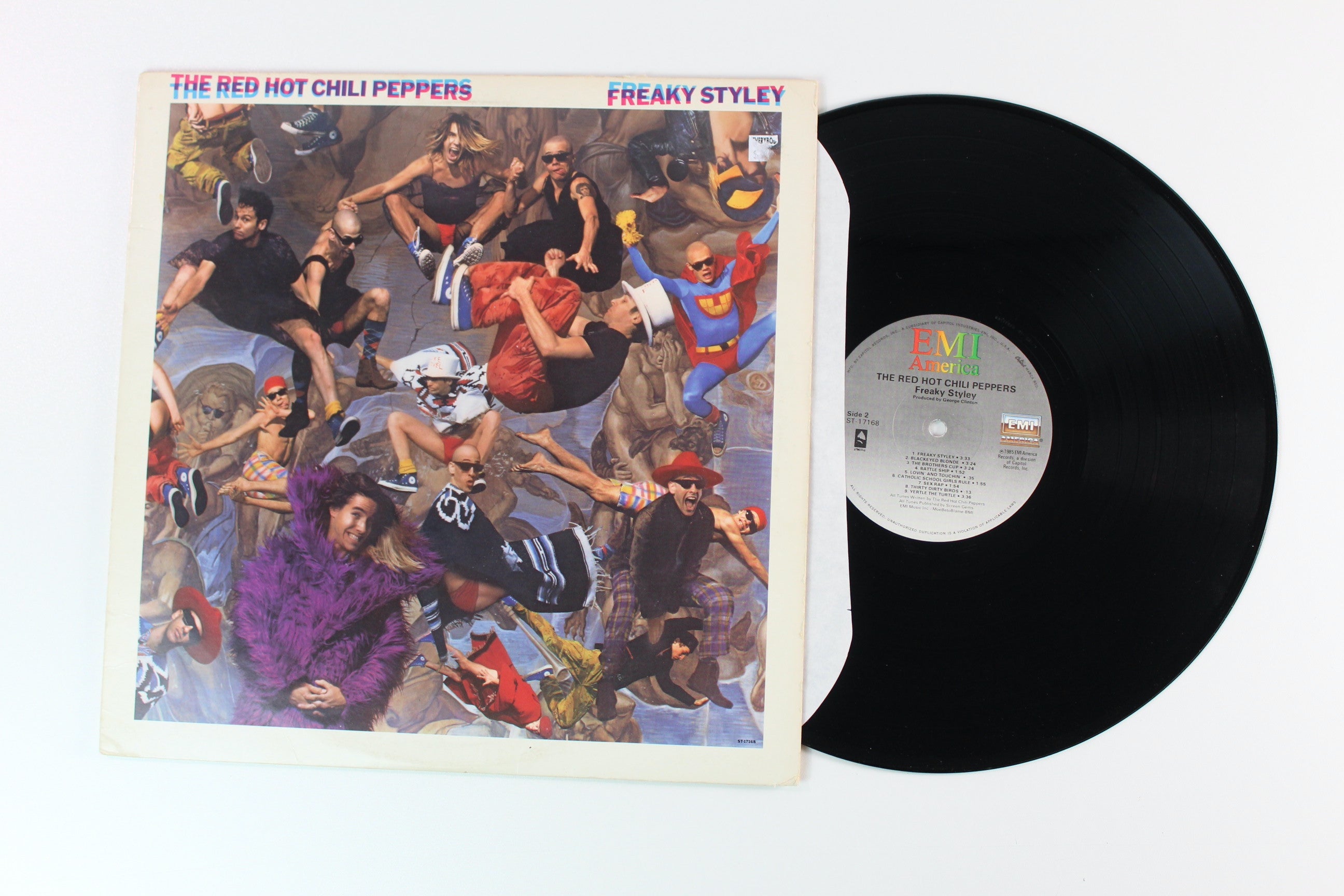 Red Hot Chili Peppers - Freaky Styley on EMI America
