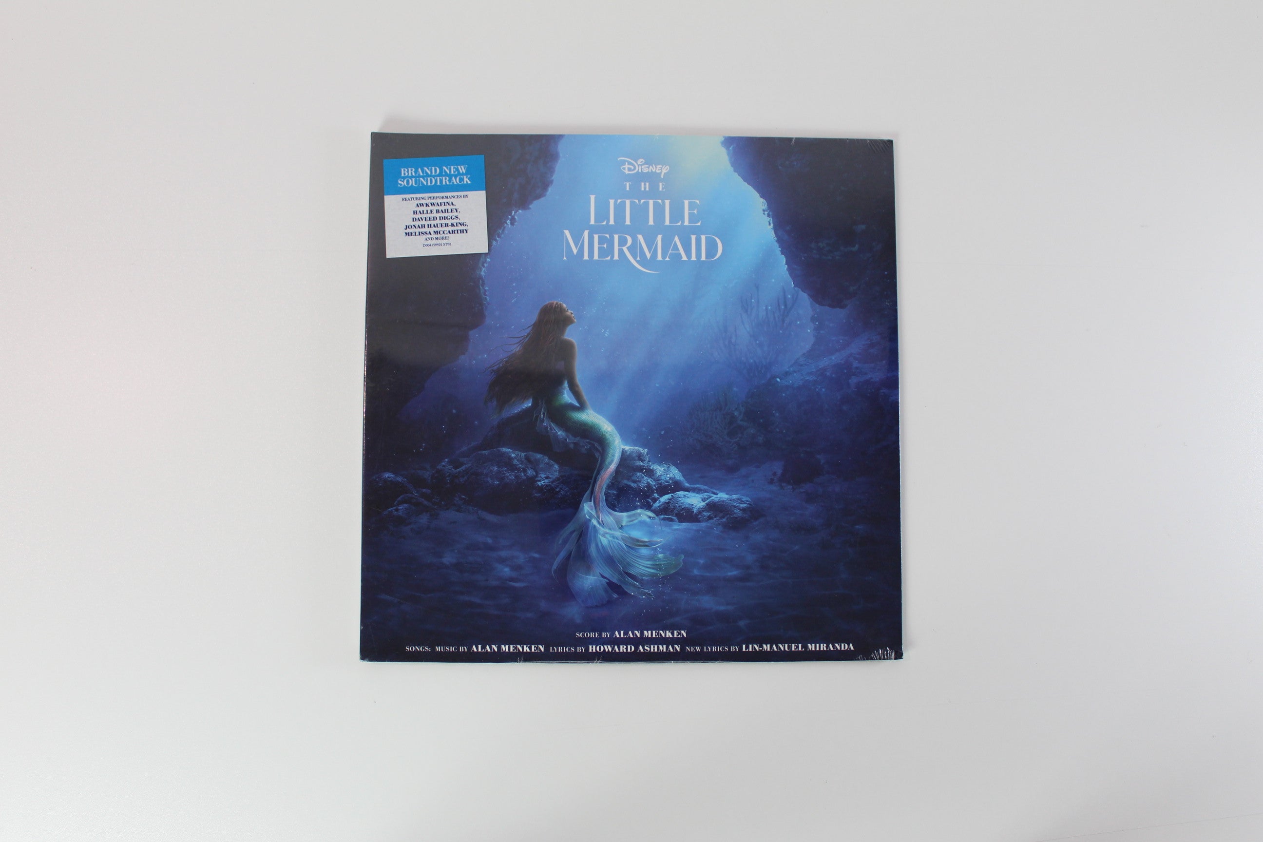 Alan Menken, Lin-Manuel Miranda, Howard Ashman - The Little Mermaid on Walt Disney Records – Blue Marbled Oceanic Blue Color Blend Colored Vinyl – Sealed