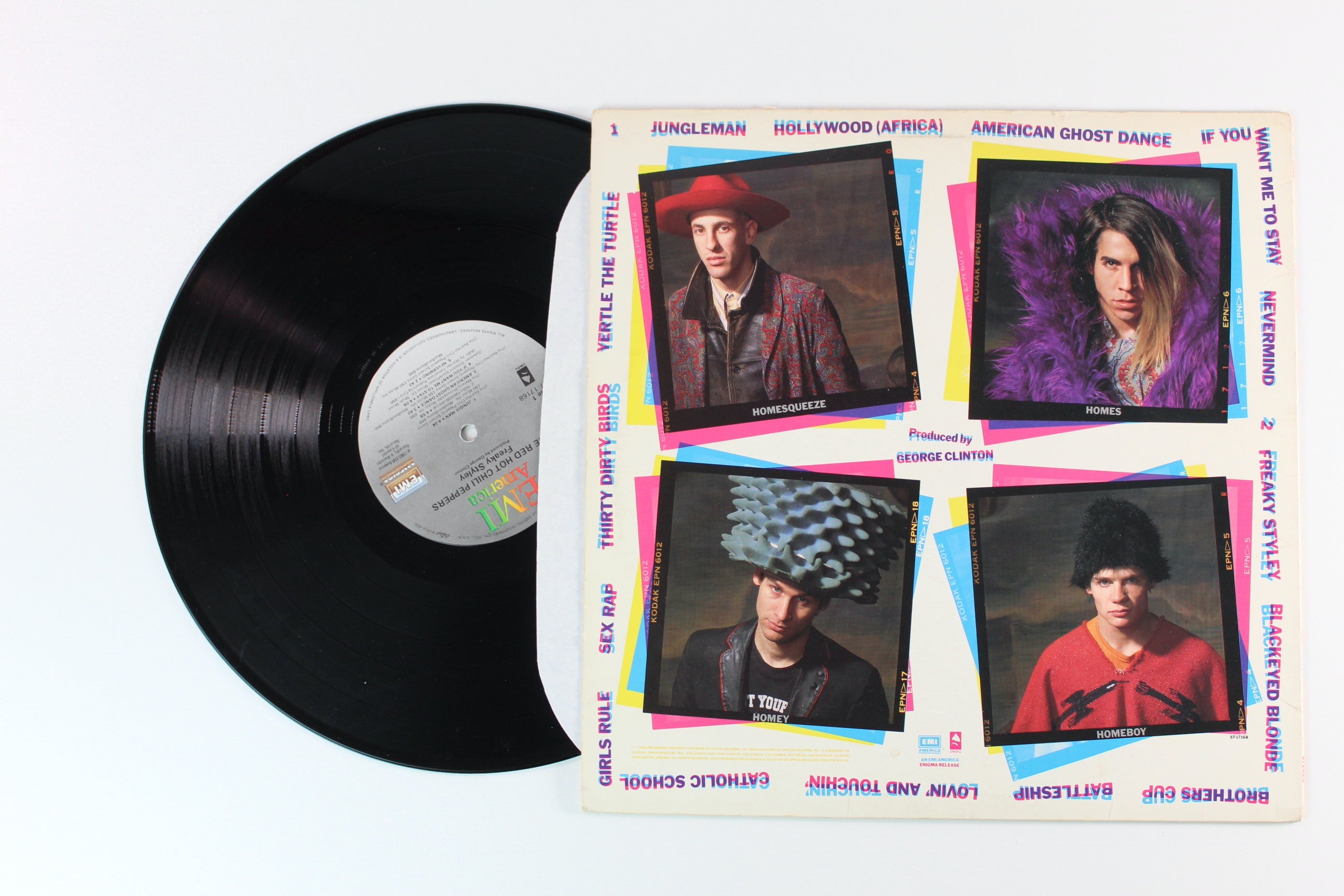 Red Hot Chili Peppers - Freaky Styley on EMI America