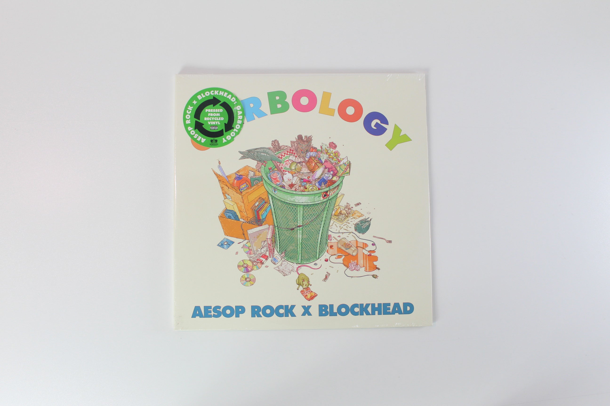 Aesop Rock, Blockhead - Garbology on Rhymesayers Entertainment – Recycled Vinyl – Sealed