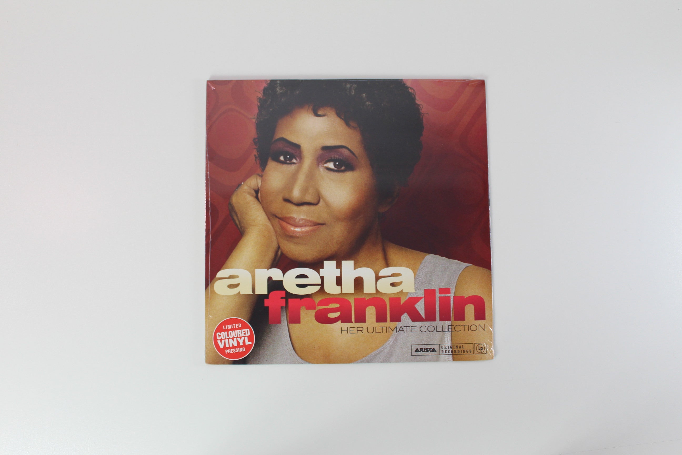 Aretha Franklin - Her Ultimate Collection on Sony Music / Arista – Red Vinyl – Sealed