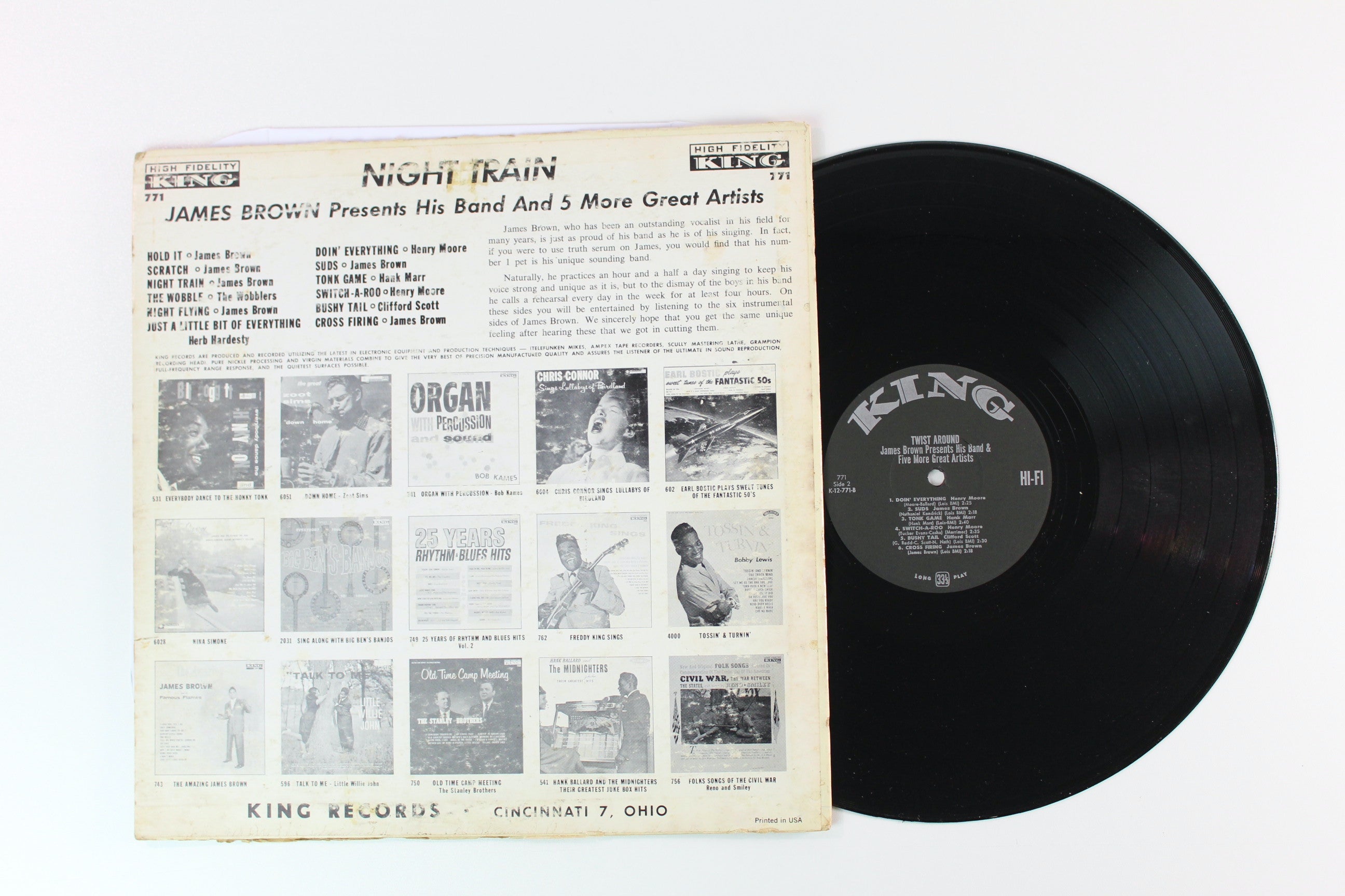 James Brown - Night Train on King Records