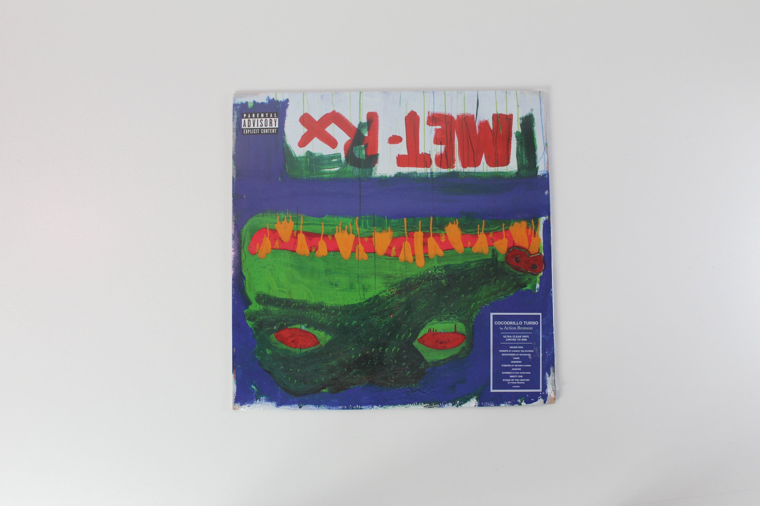 Action Bronson - Cocodrillo Turbo on Loma Vista – Clear Vinyl – Sealed
