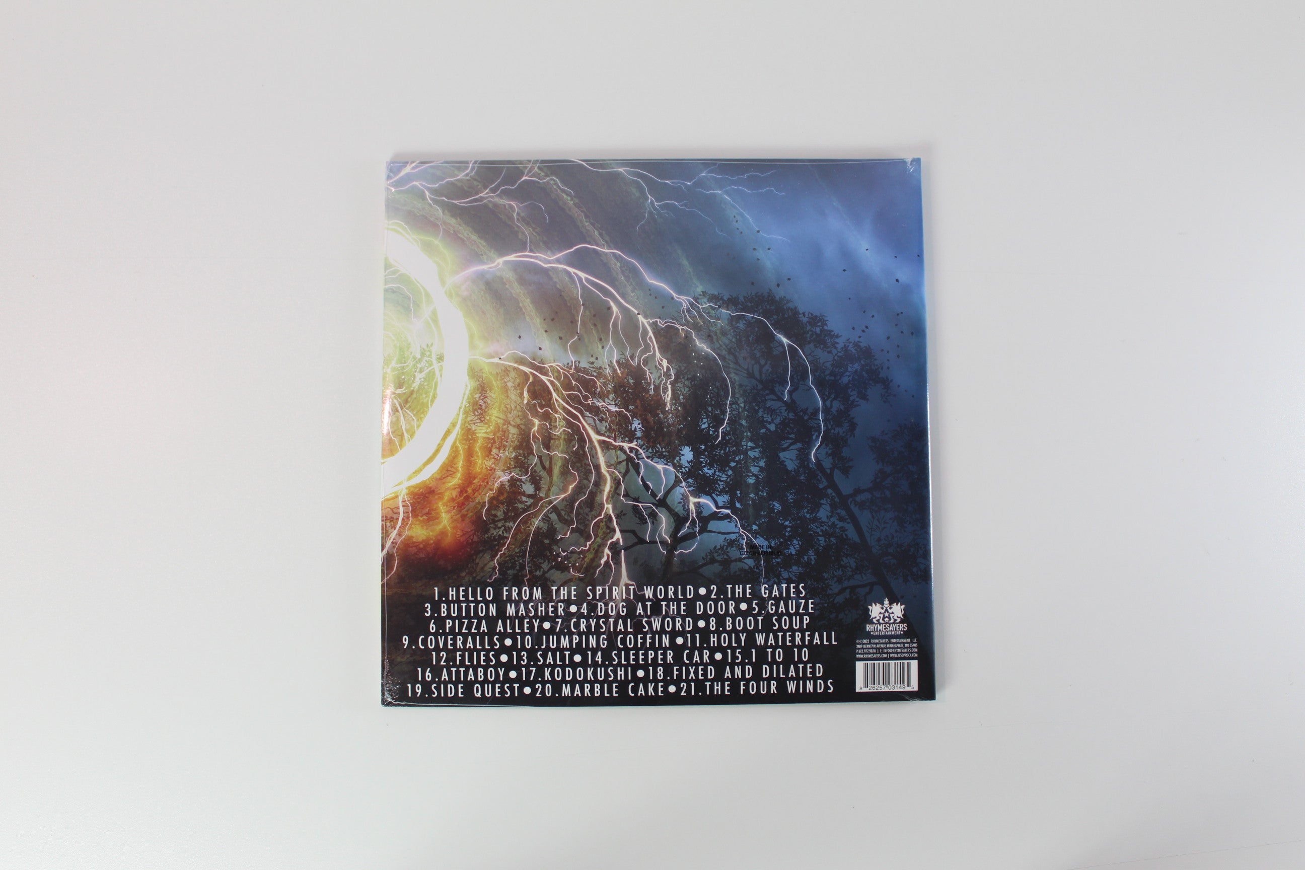 Aesop Rock - Spirit World Field Guide Instrumentals on Rhymesayers Entertainment – Green & Blue Colored Vinyl – Sealed