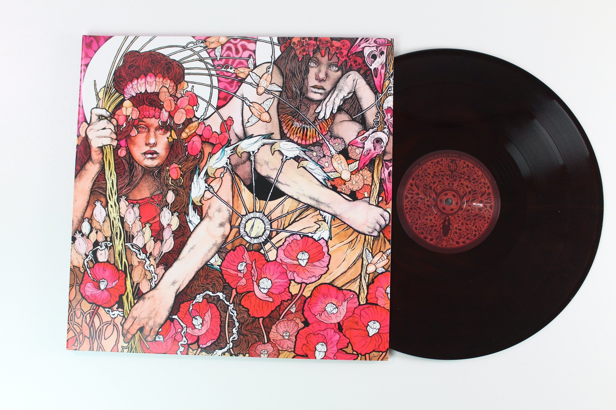 Baroness - Red Album on Relapse Records Reissue on Blood Red & Black Galaxy Merge