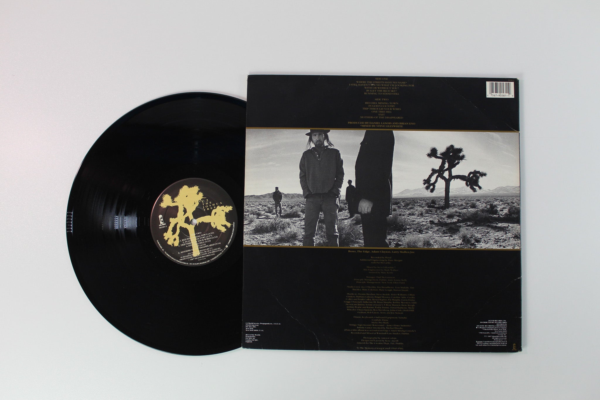 U2 - The Joshua Tree on Island Records