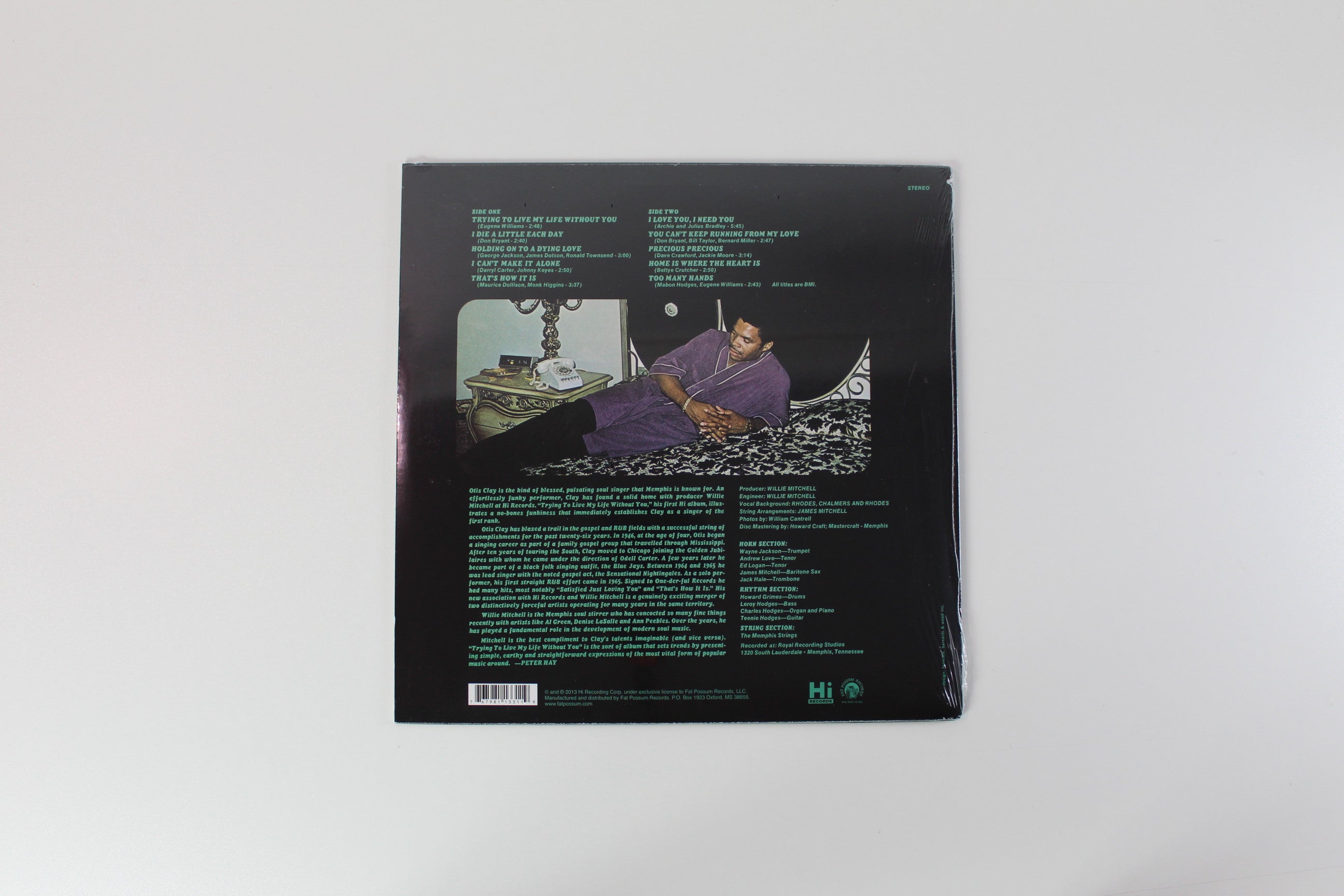 Otis Clay - Trying To Live My Life Without You on Fat Possum Records – Sealed