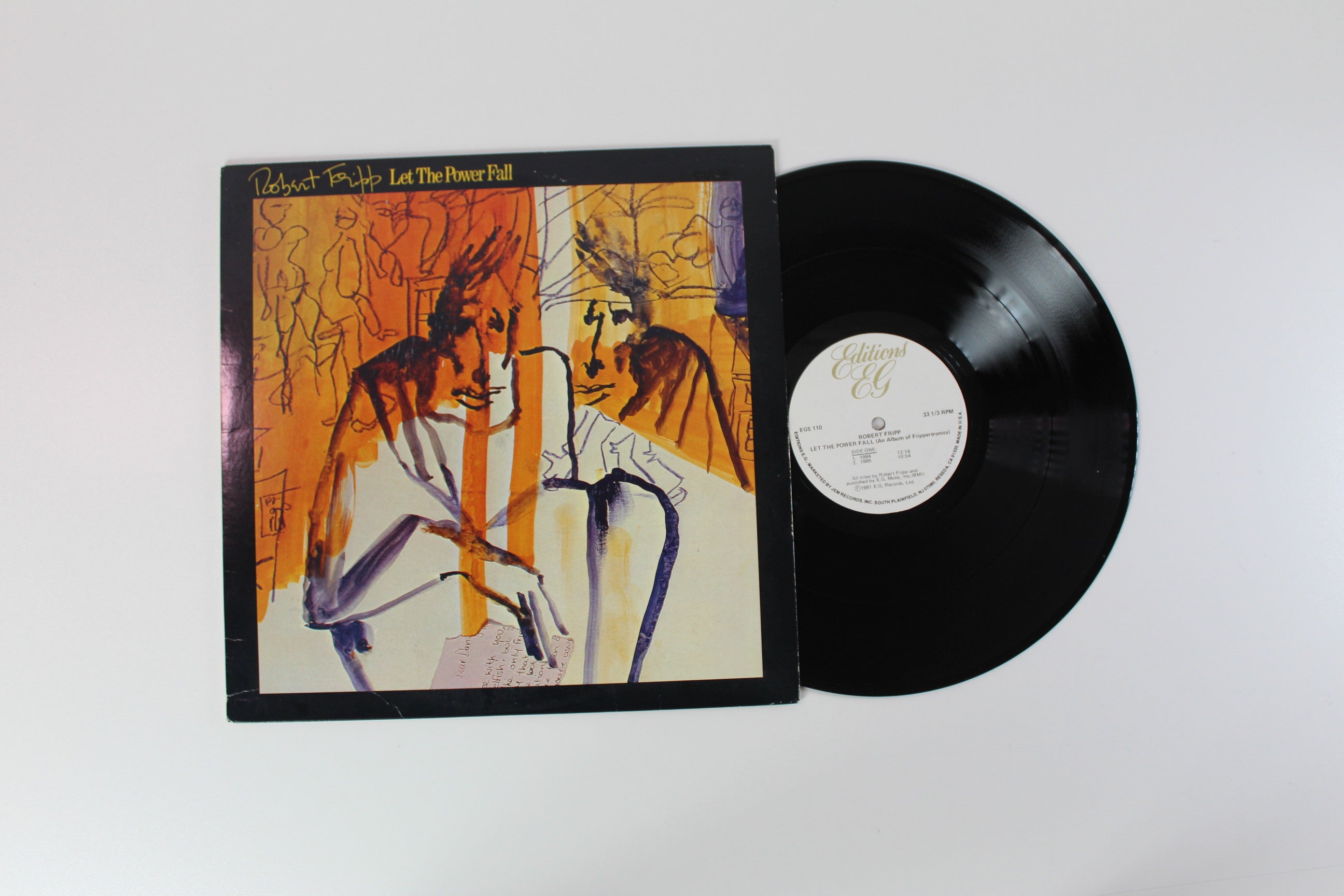 Robert Fripp - Let The Power Fall on Editions EG