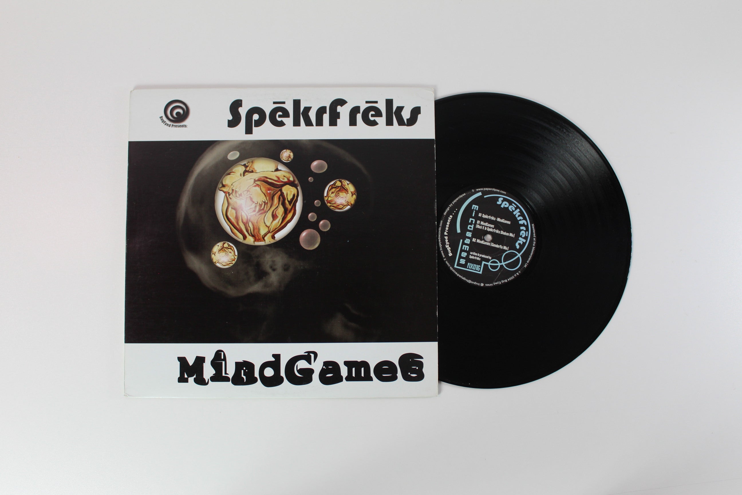 SpekrFreks - MindGames on BugEyed Records - 12" Single