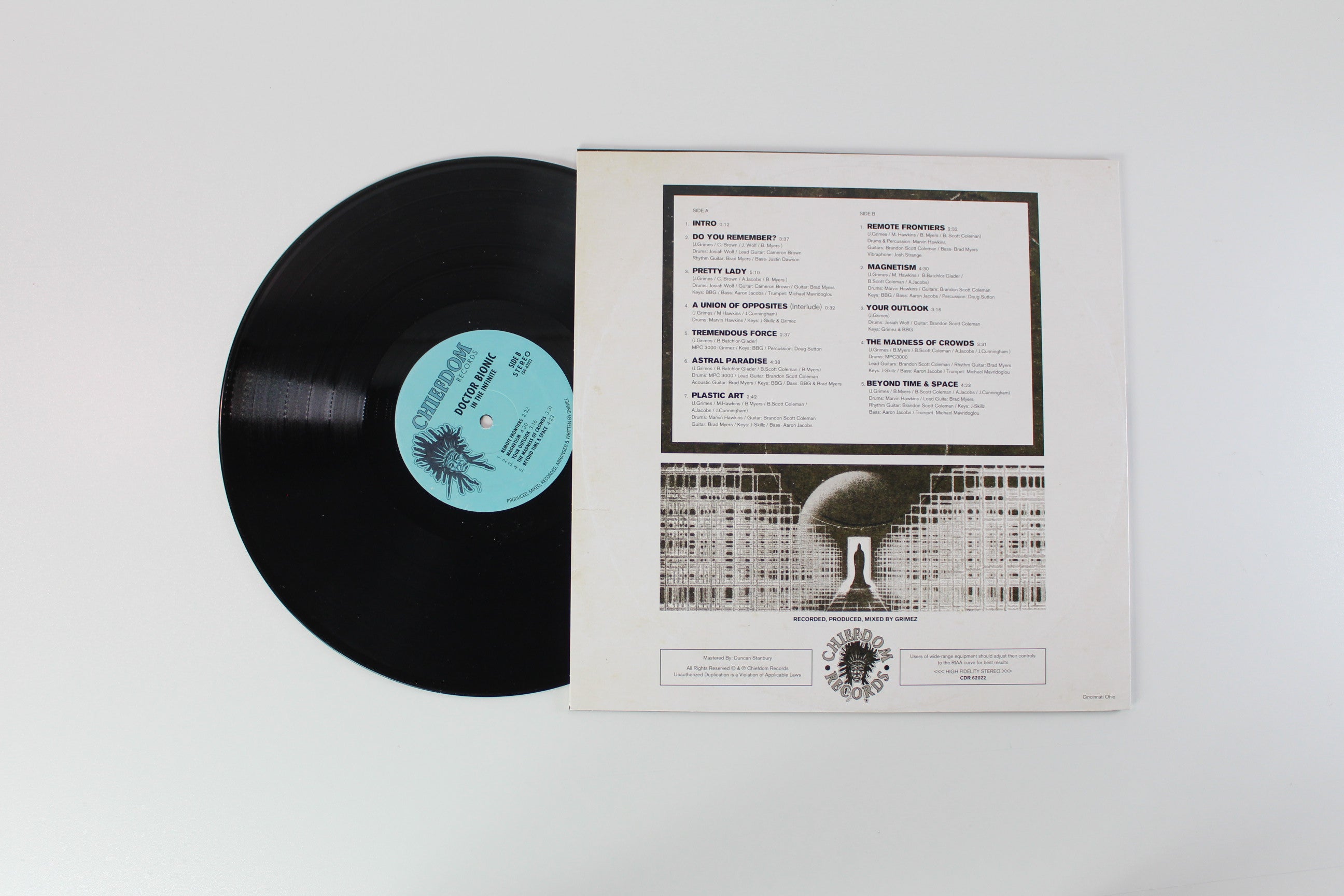 Doctor Bionic - In The Infinite on Chiefdom Records