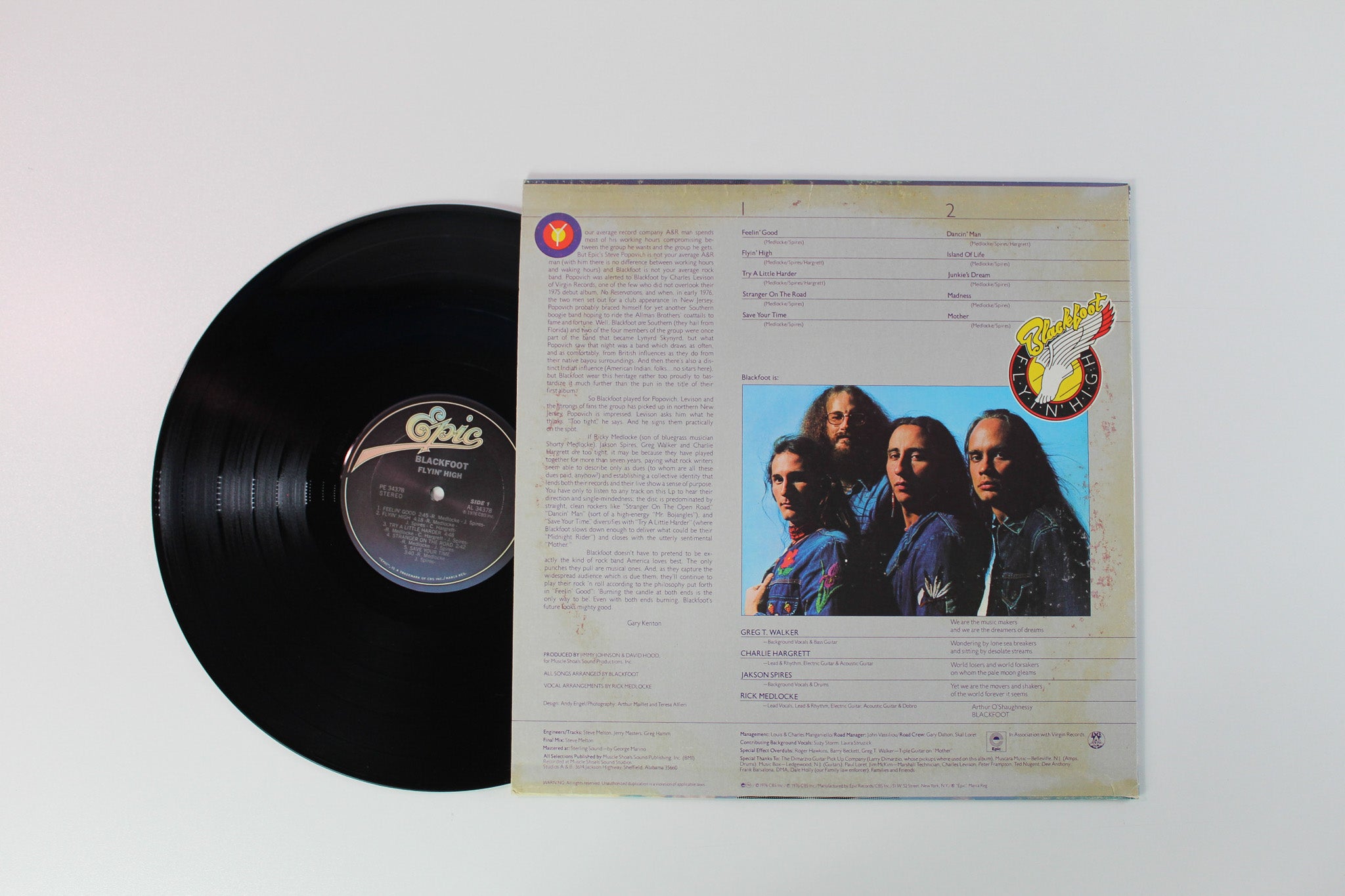 Blackfoot - Flyin' High on Epic