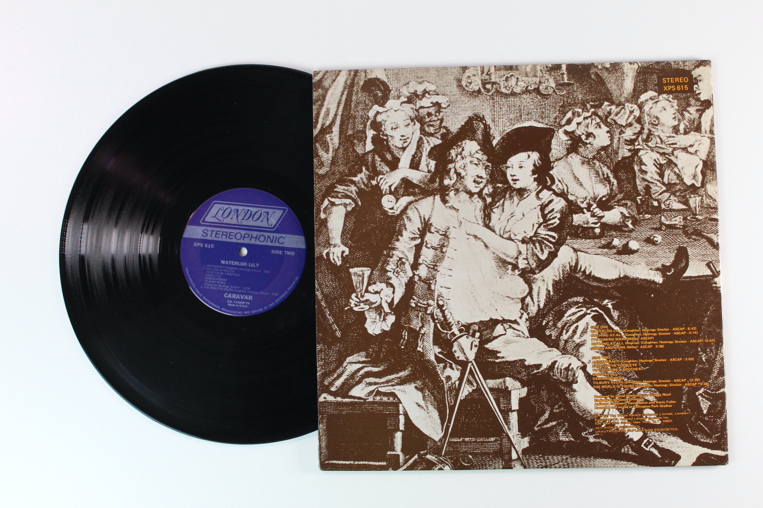 Caravan - Waterloo Lily on London Records